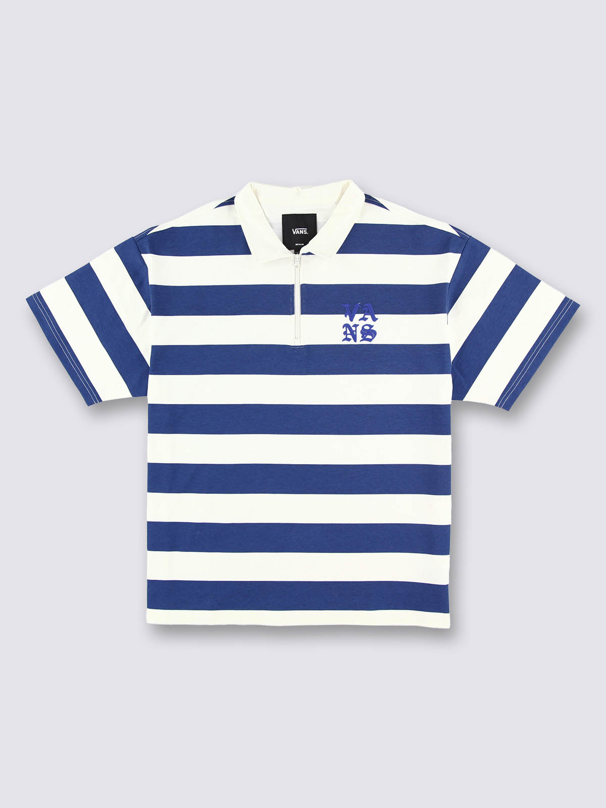 クォータージップ ストライプポロ| VANS（ヴァンズ）公式ストア