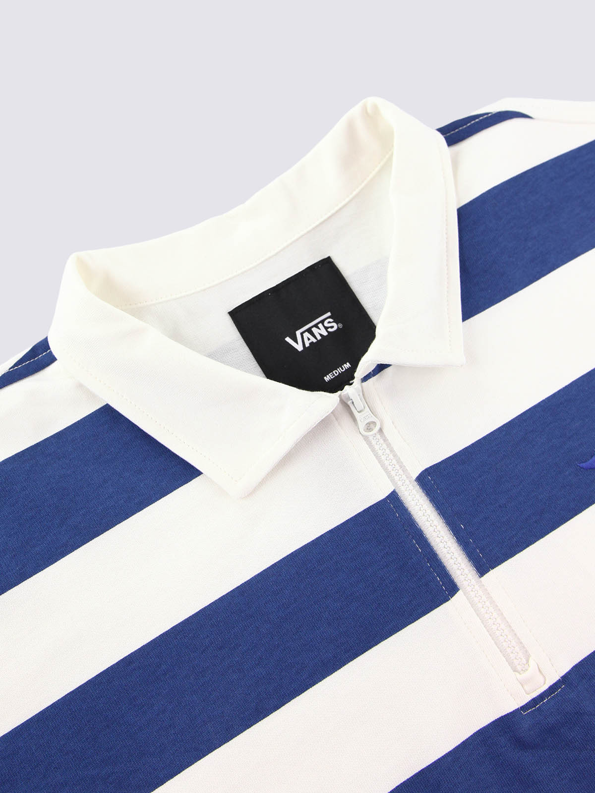 クォータージップ ストライプポロ| VANS（ヴァンズ）公式ストア