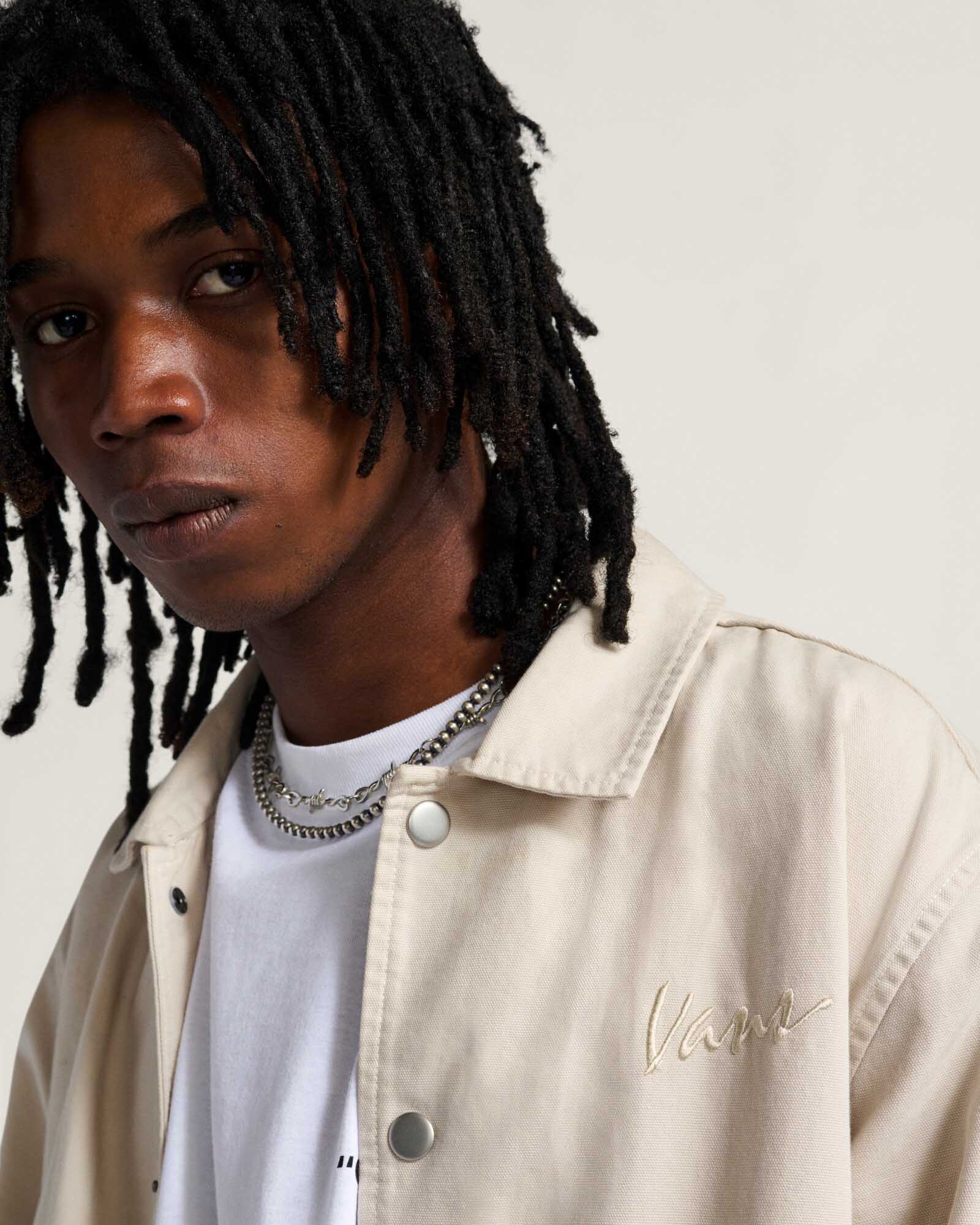 COACH 2022SS キャンバス J ウィズ ボニーバインディングジャケット COACH 2022SS キャンバス J ウィズ ボニーバインディングジャケット