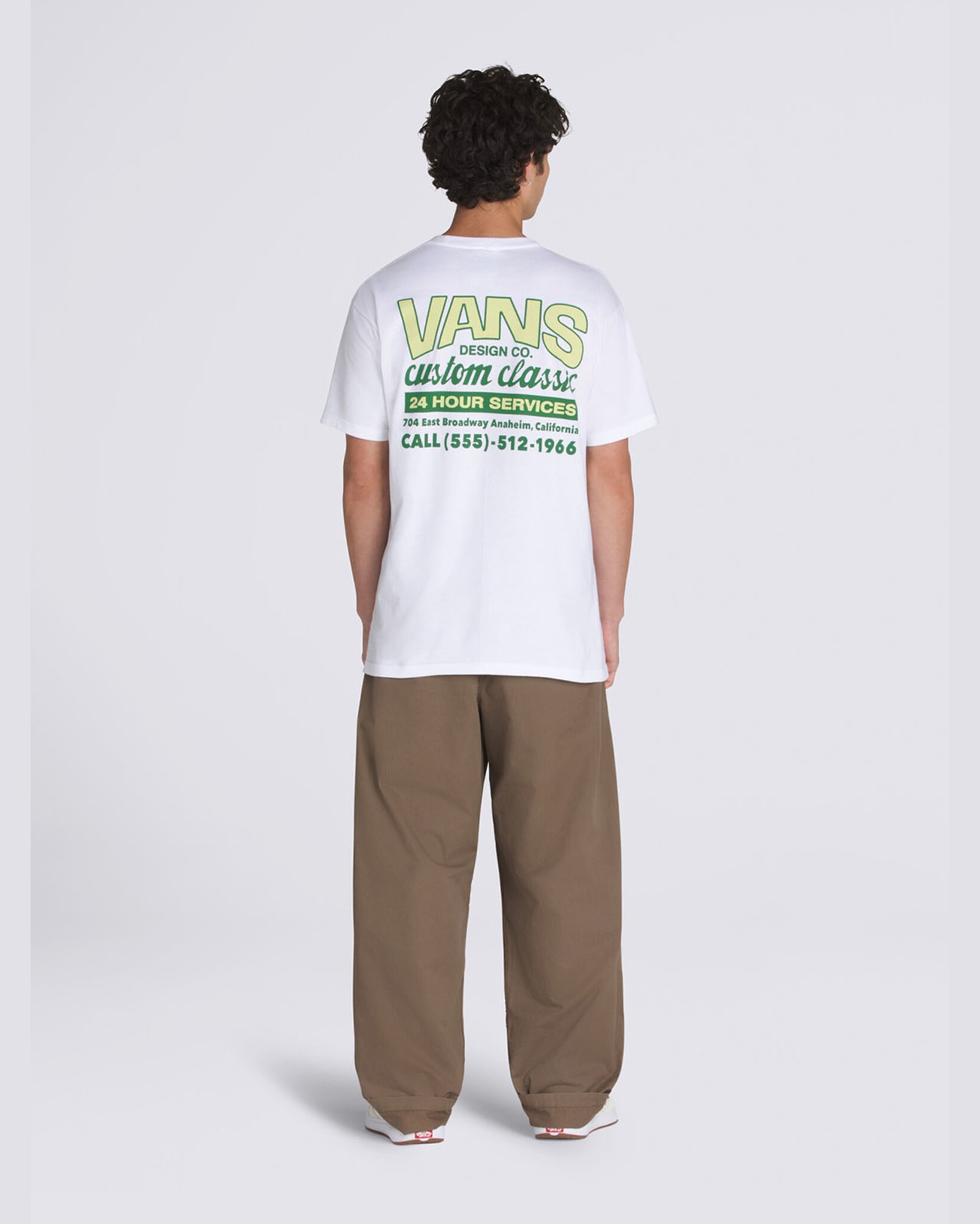 バギーテーパード エラスティック ウエスト パンツ image number 3