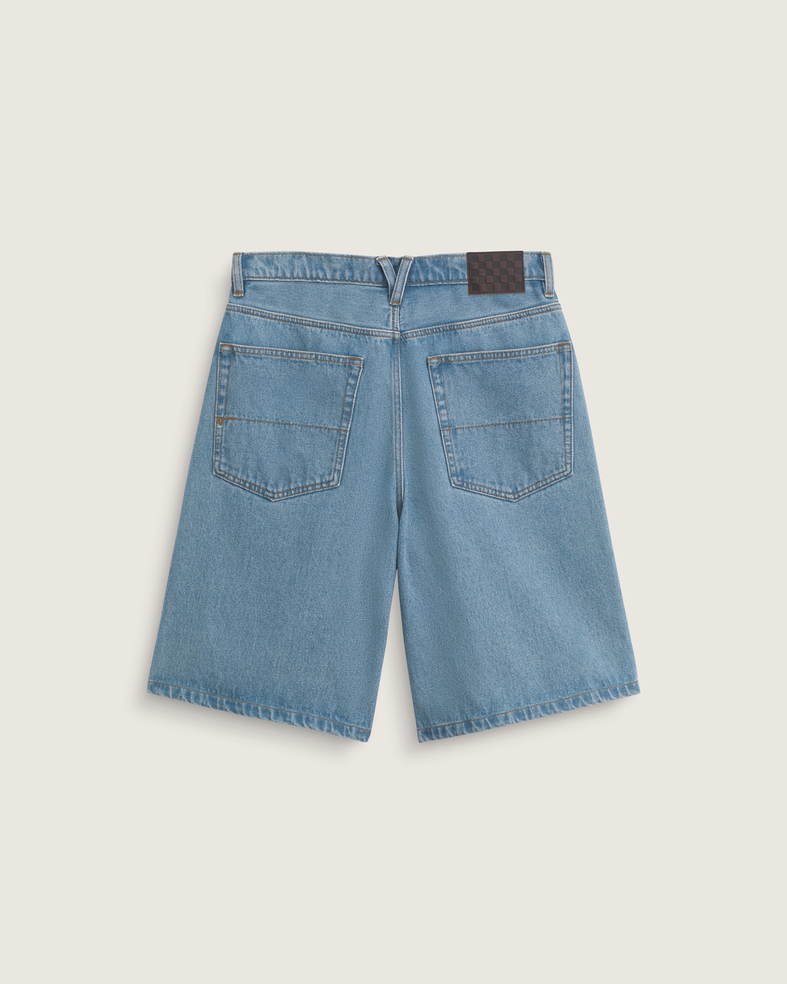 チェック5 ルーズデニムショーツ image number 5