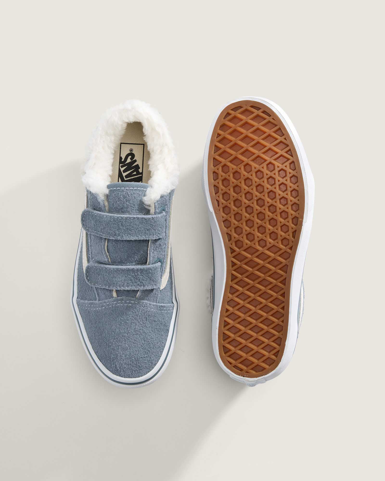 キッズ オールドスクール V スエードパイルフリース image number 2