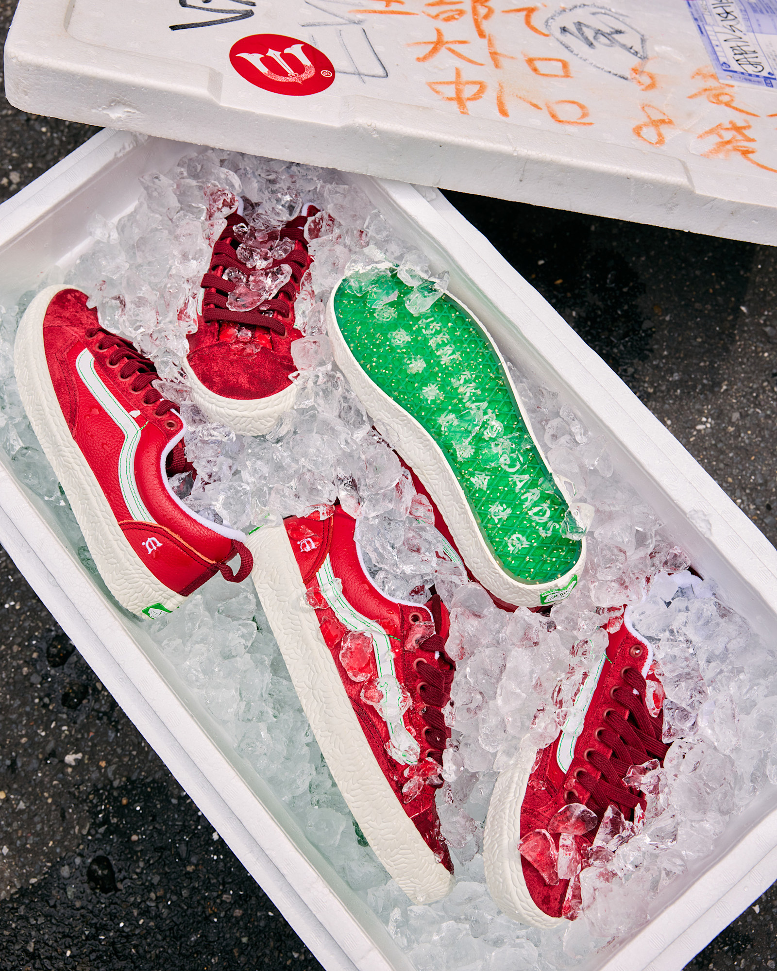 【抽選販売中】Vans x Evisen Skateboards スケート オールドスクール 36+ image number 8