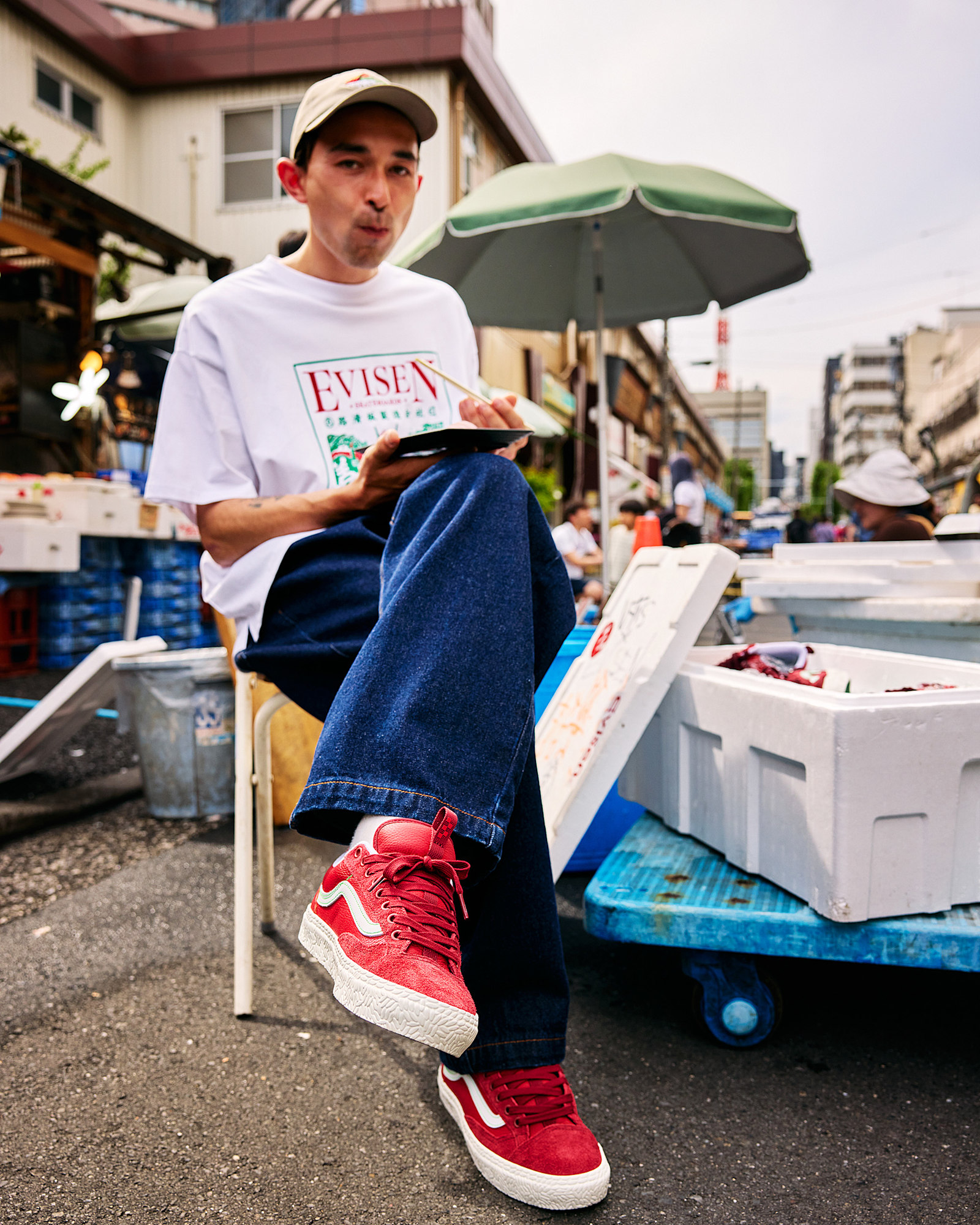 【抽選販売中】Vans x Evisen Skateboards スケート オールドスクール 36+ image number 10