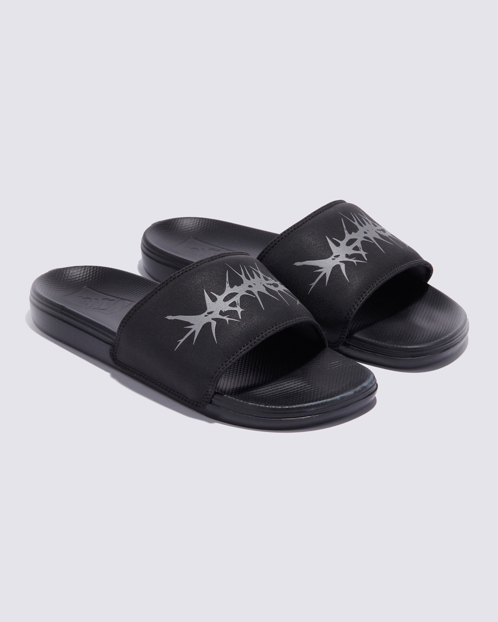 ラコスタ スライドオン サンダル image number 1