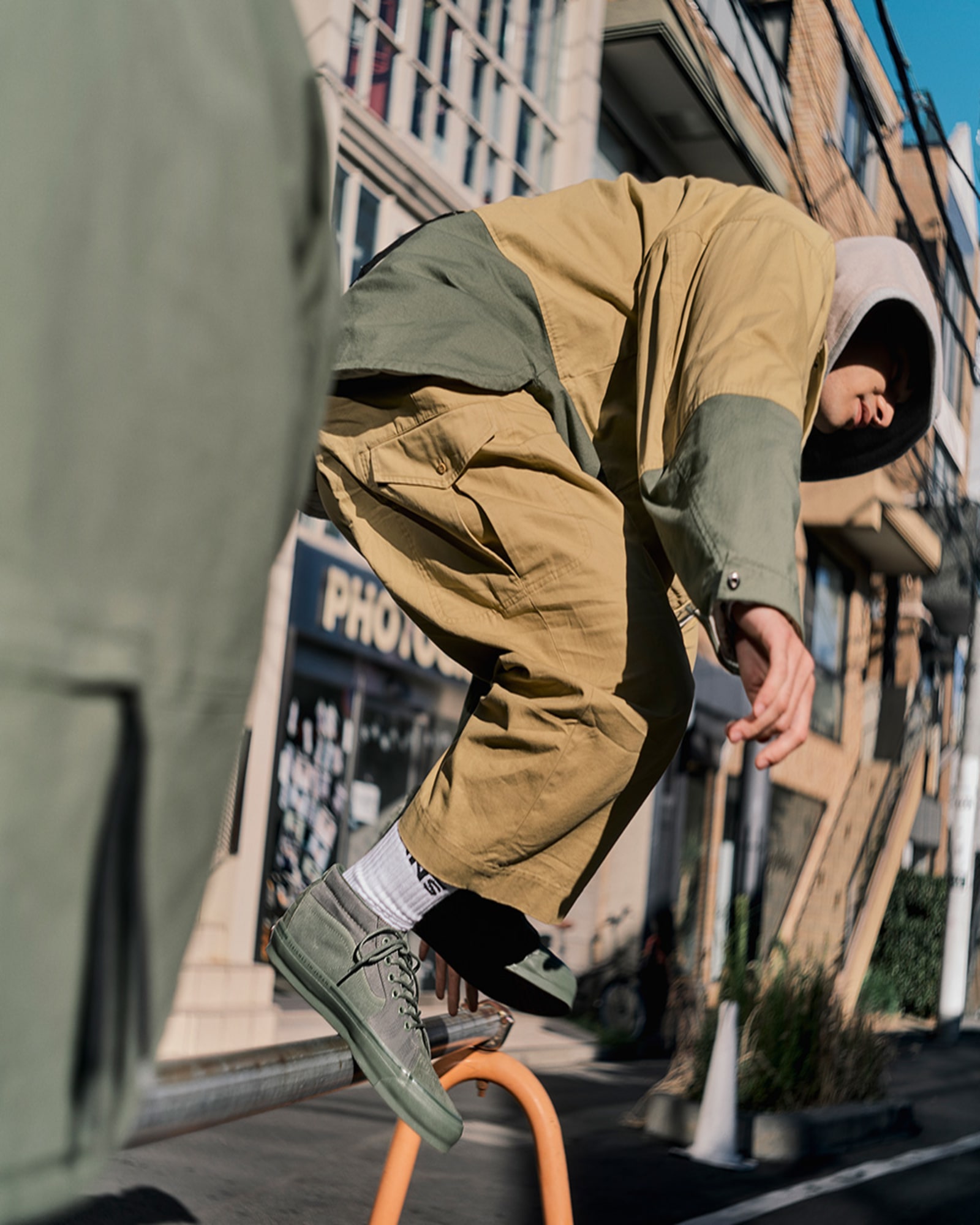 BLOCK BY BLOCK リラックスド パンツ image number 6