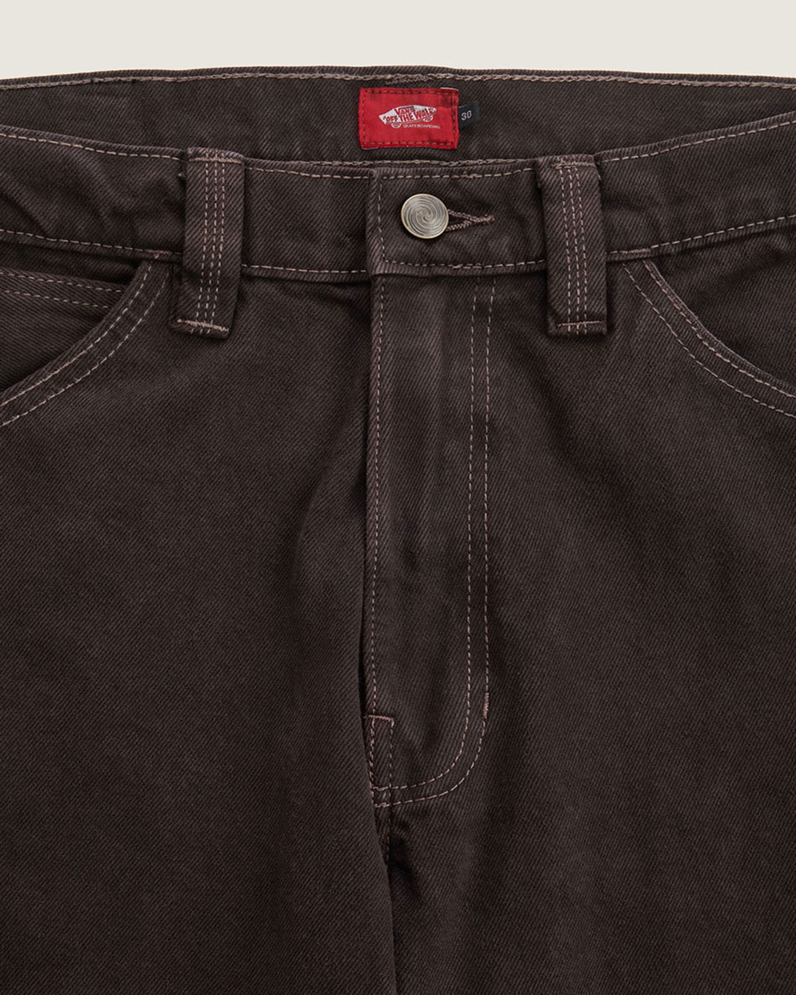 スケート チェック5 ルーズデニムパンツ image number 2