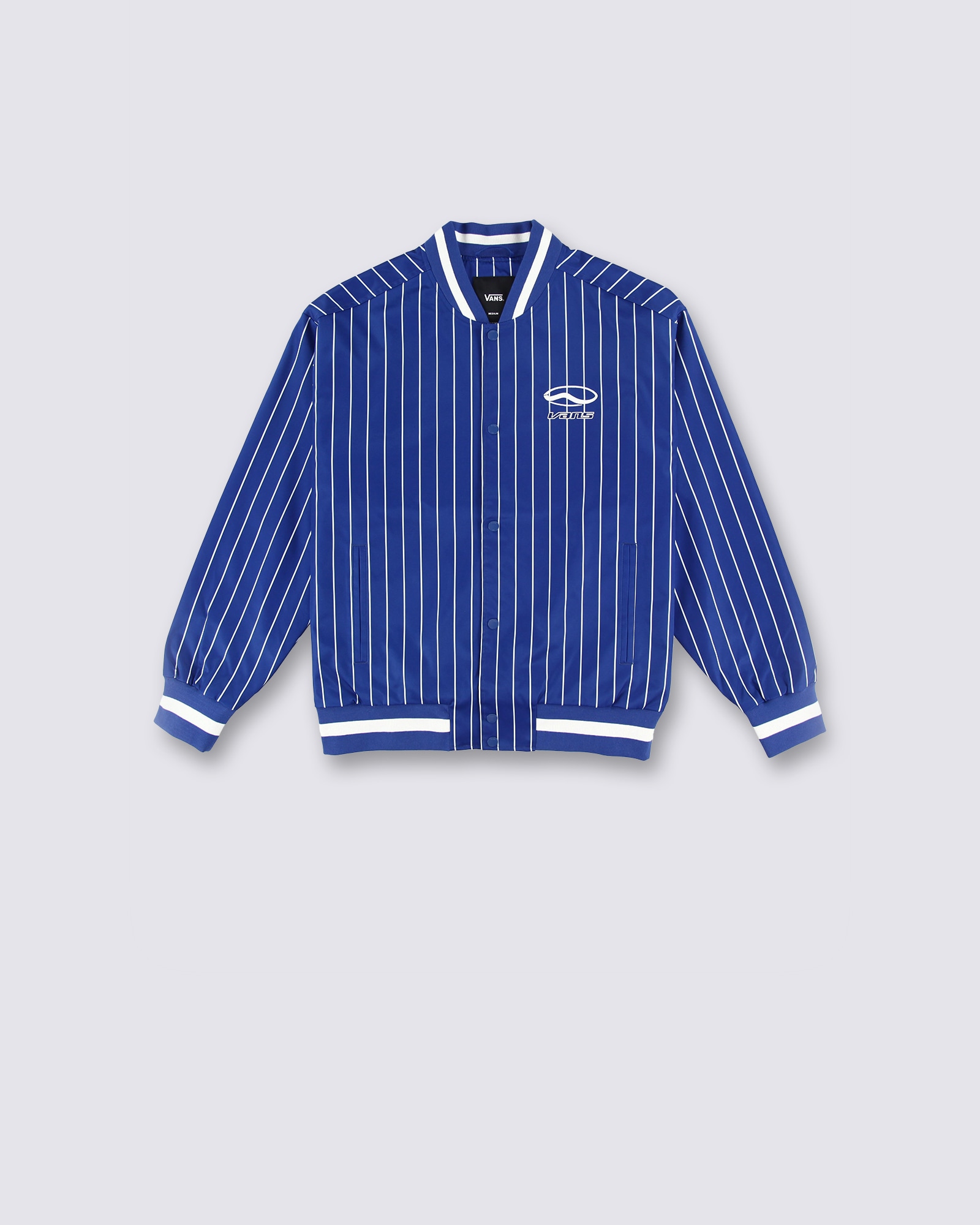 TEAM ストライプ ベースボールジャケット image number 0