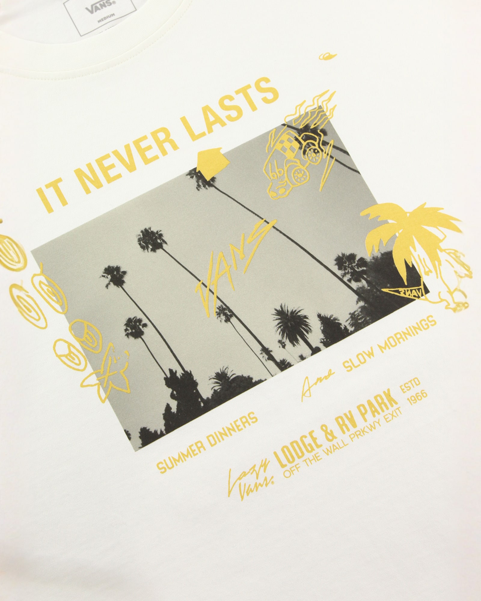 NEVER LASTS Tシャツ image number 3