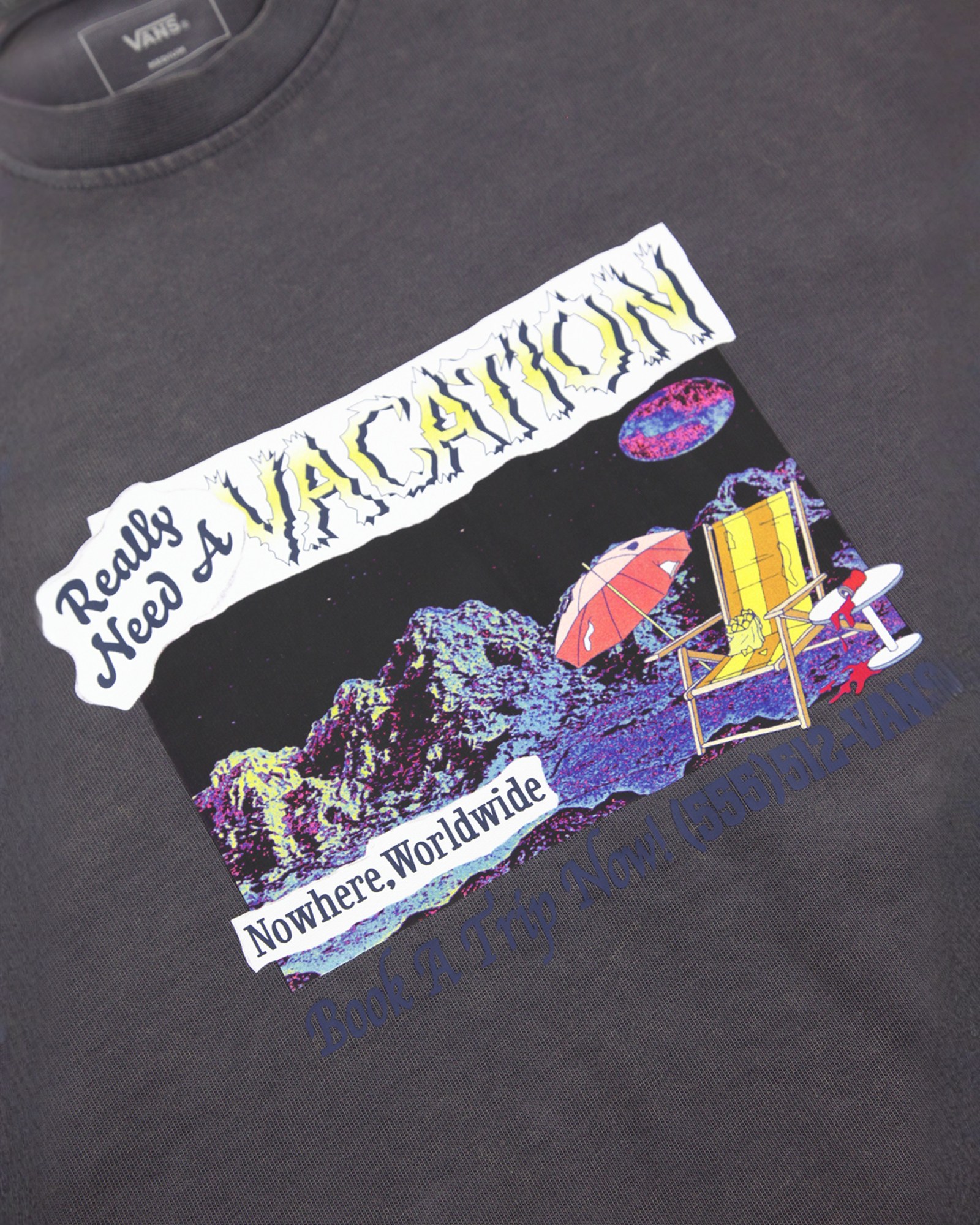 VACATION サイドパネル Tシャツ image number 3