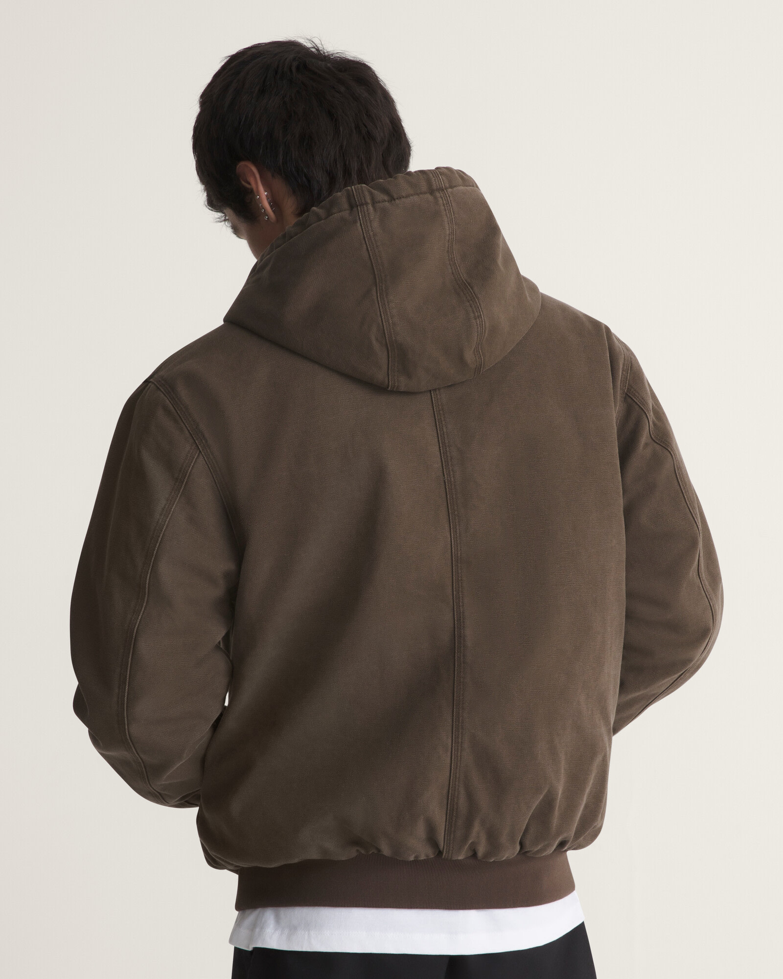ELI ワークウェア キャンバス フルジップ ジャケット image number 1