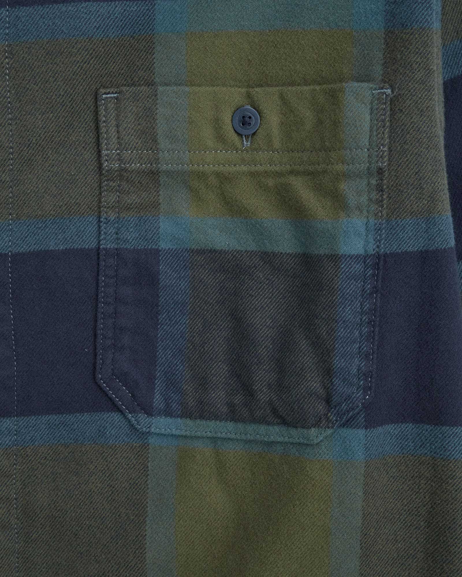 LARKSPUR フランネルシャツ image number 6