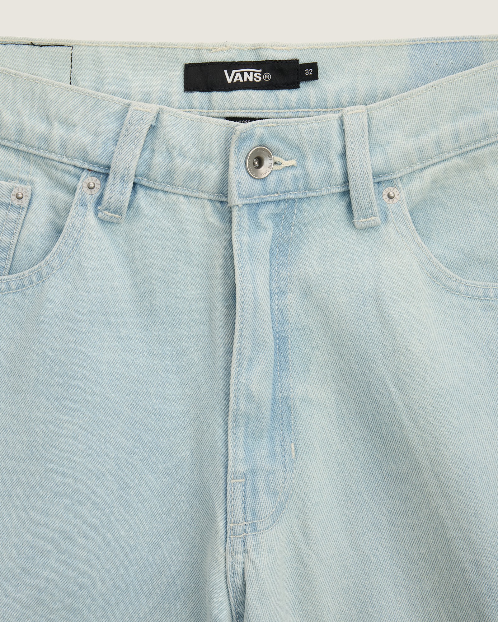 チェック5 ルーズデニムパンツ image number 2