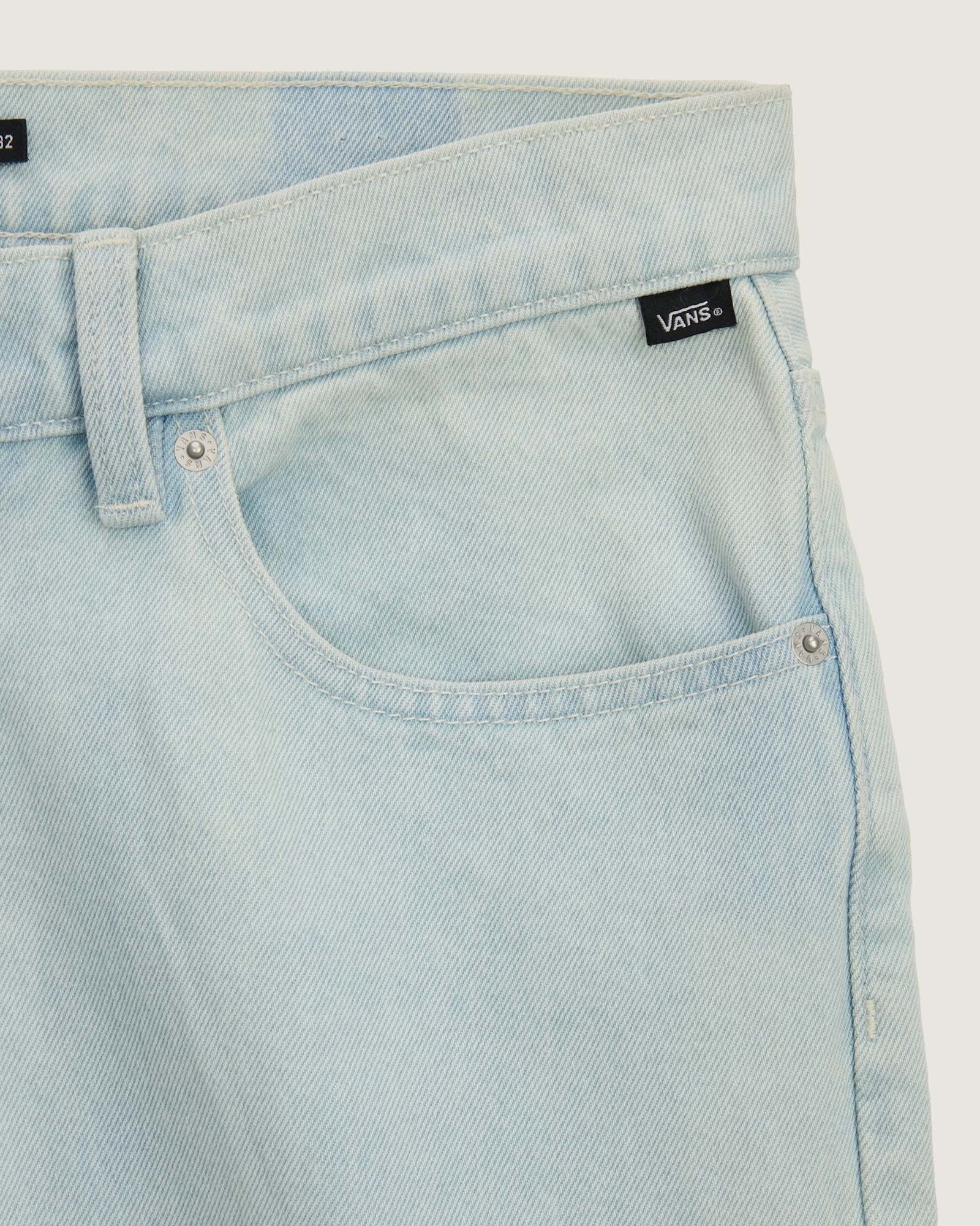 チェック5 ルーズデニムパンツ image number 3