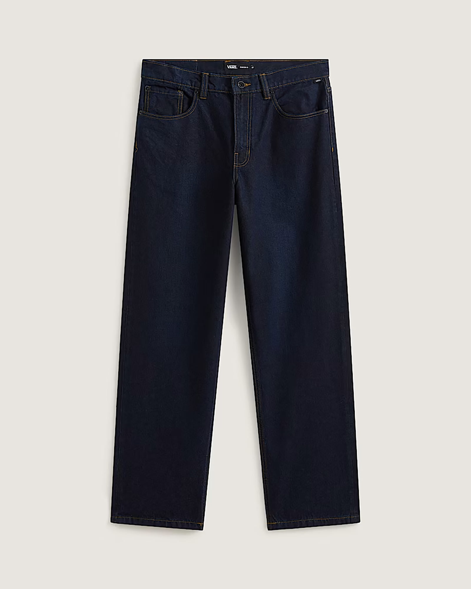 チェック5 ルーズデニムパンツ image number 4