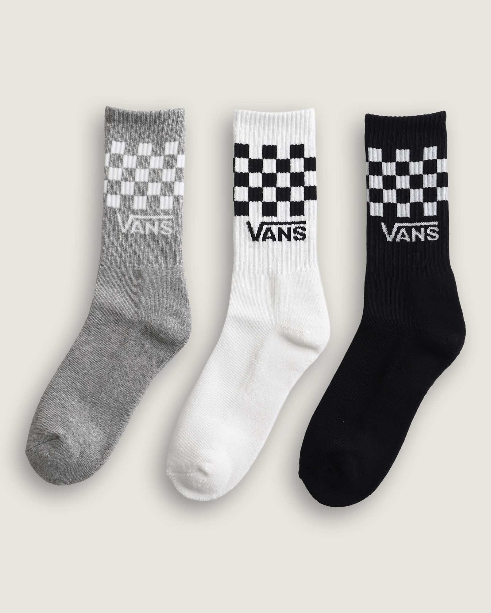 クラシックチェック クルーソックス（3足） image number 2