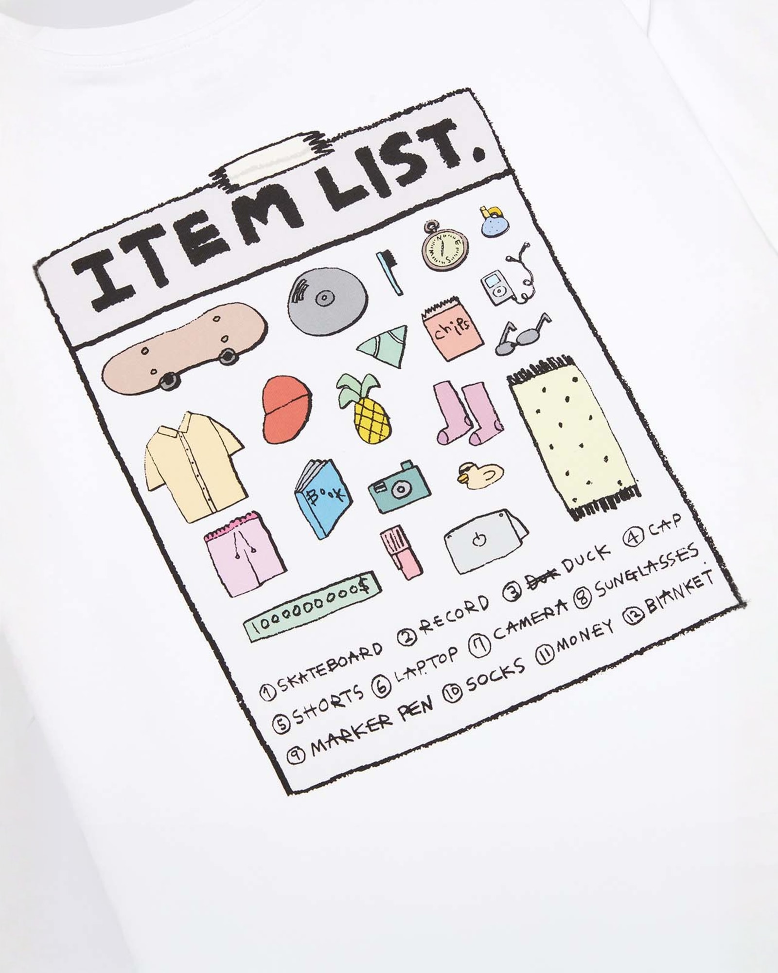 RIROO ITEM LIST Tシャツ image number 4