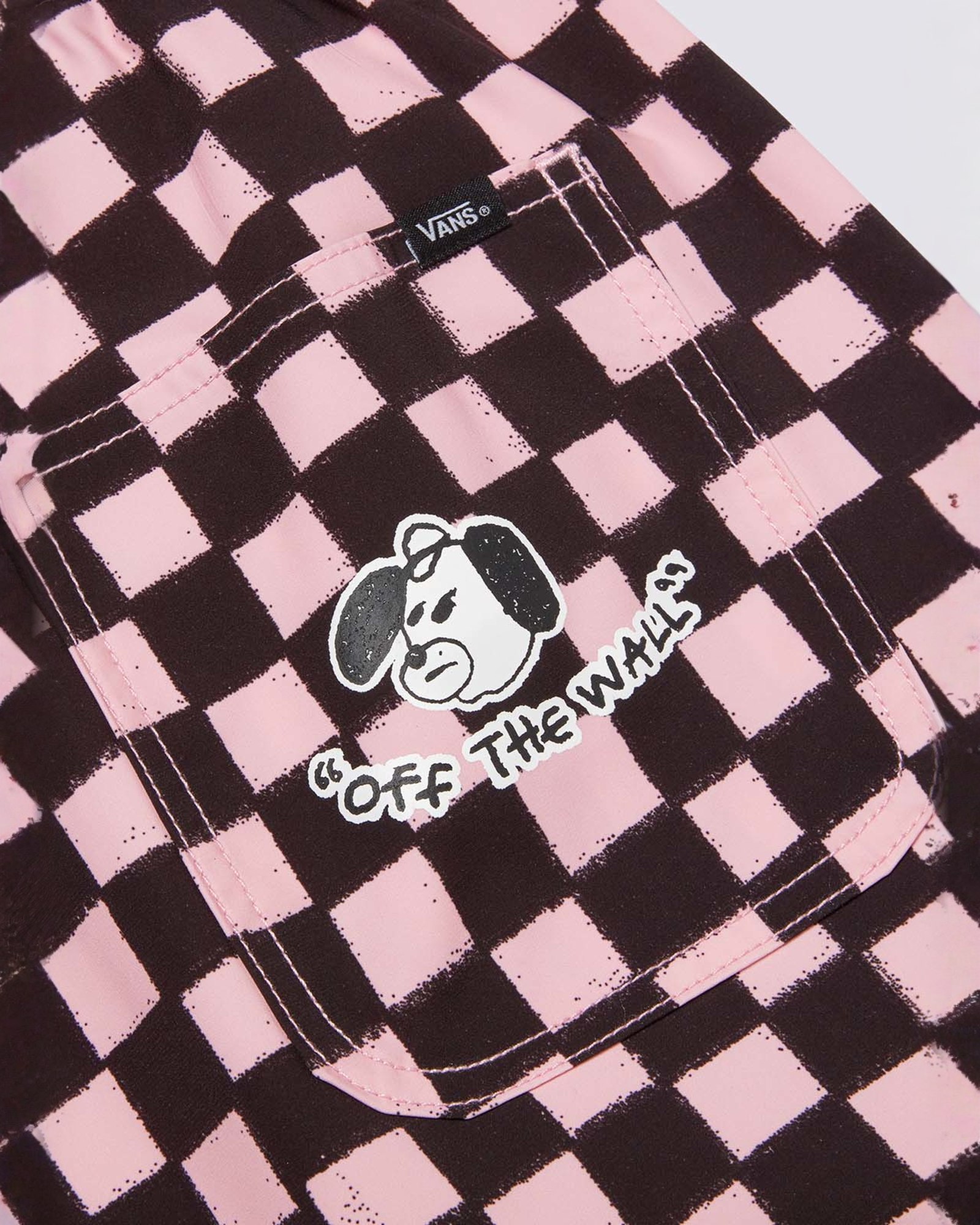 RIROO ウィメンズ DOG チェッカーショーツ image number 4