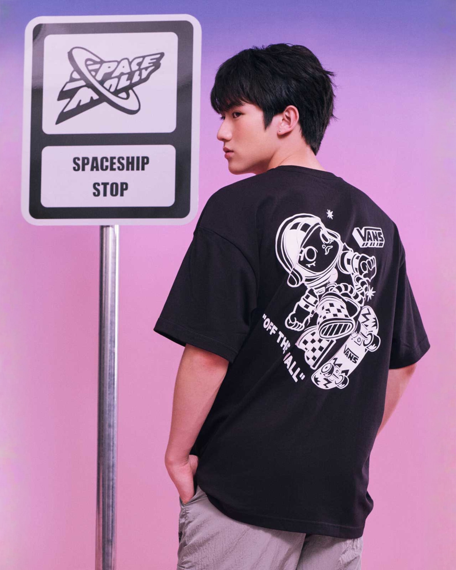 SPACE MOLLY グラフィック Tシャツ image number 5