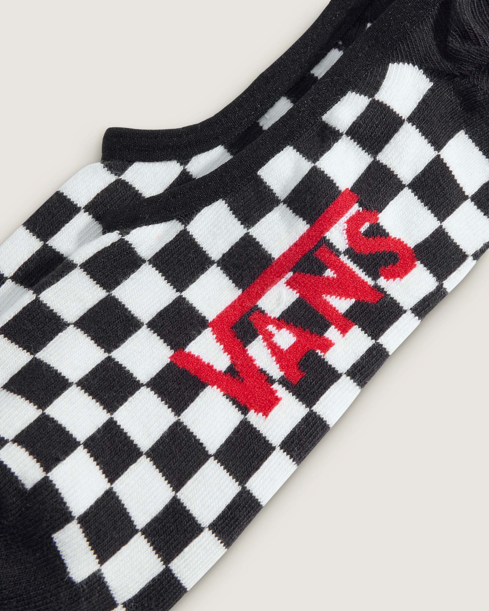 チェッカーボード スーパーノーショウソックス image number 2