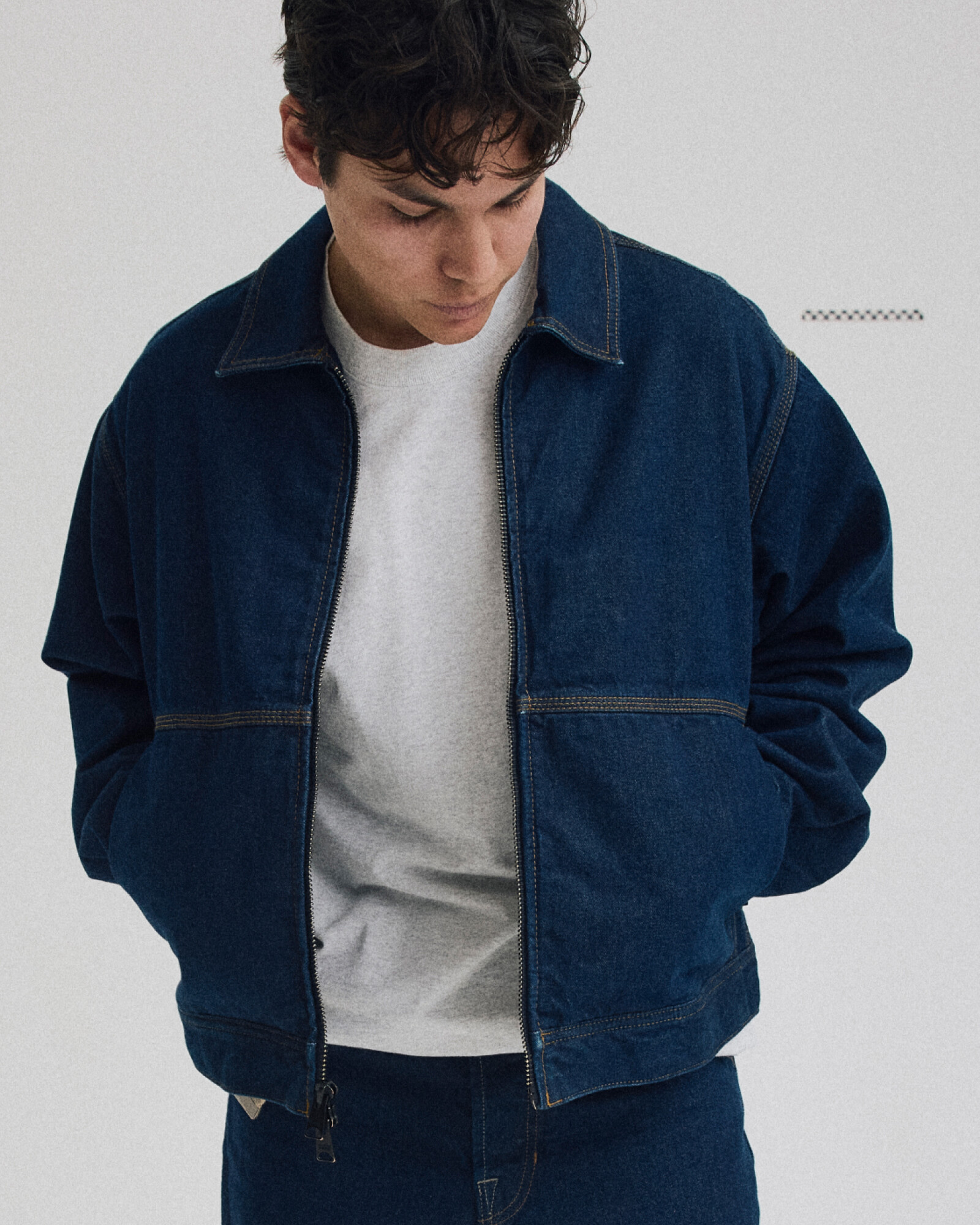 PREMIUM デニムステーションジャケット image number 6