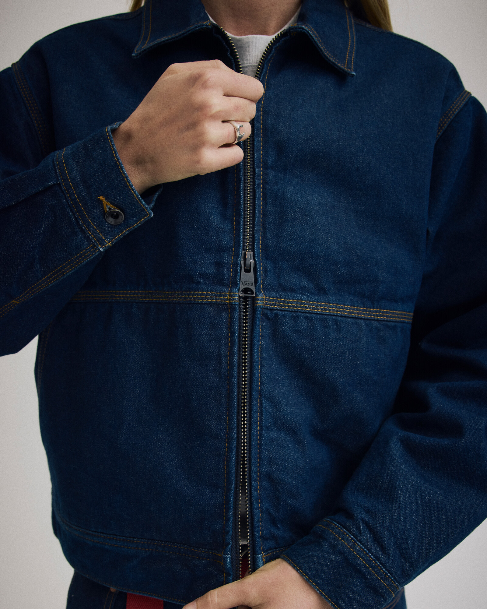 PREMIUM デニムステーションジャケット image number 14