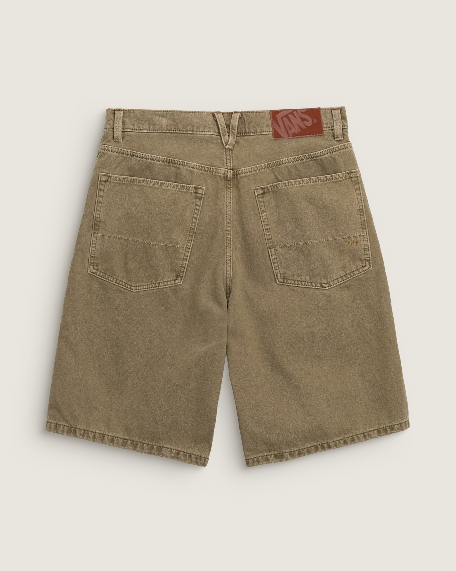 PREMIUM チェック5 バギーデニムショーツ image number 1