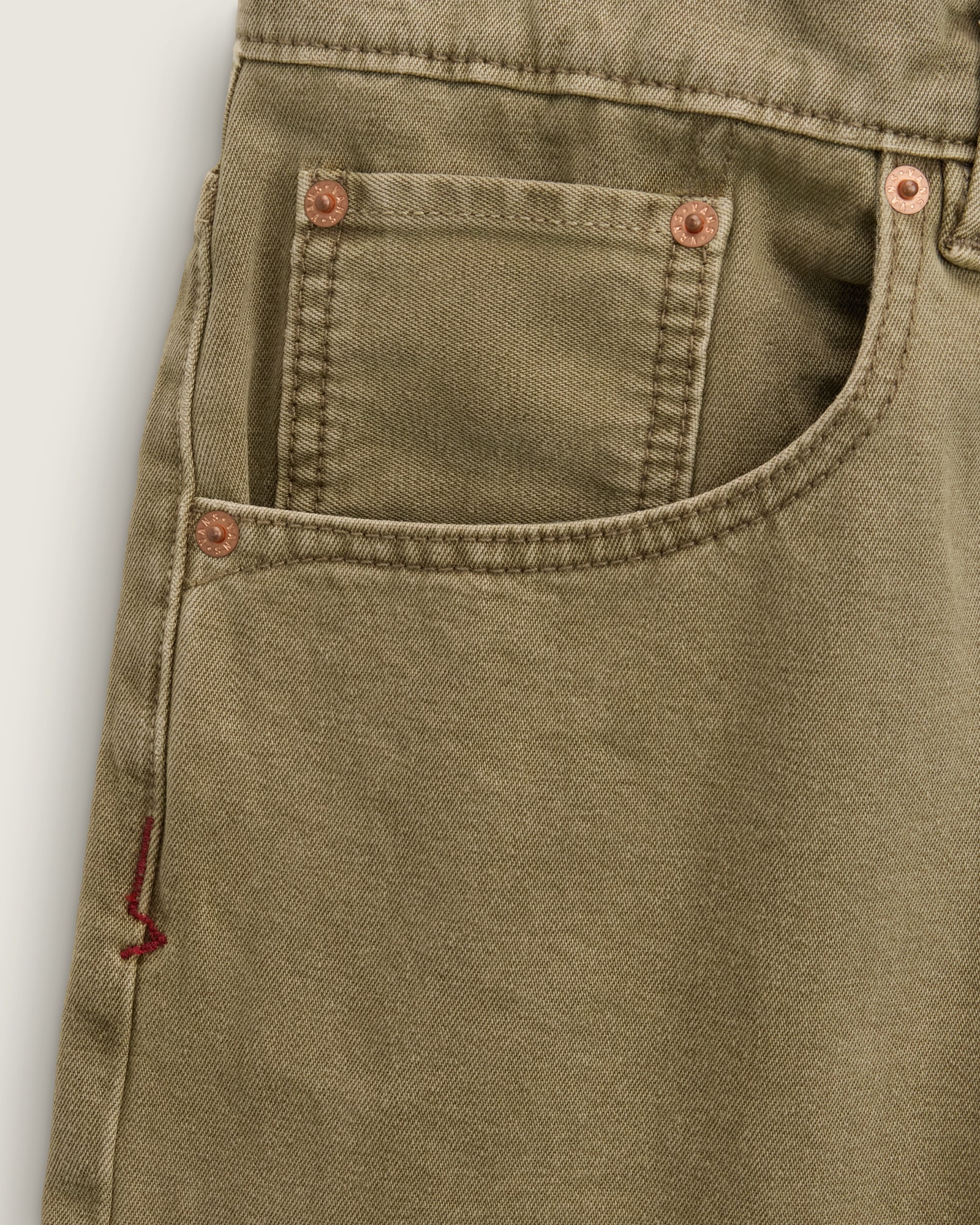 PREMIUM チェック5 バギーデニムショーツ image number 3