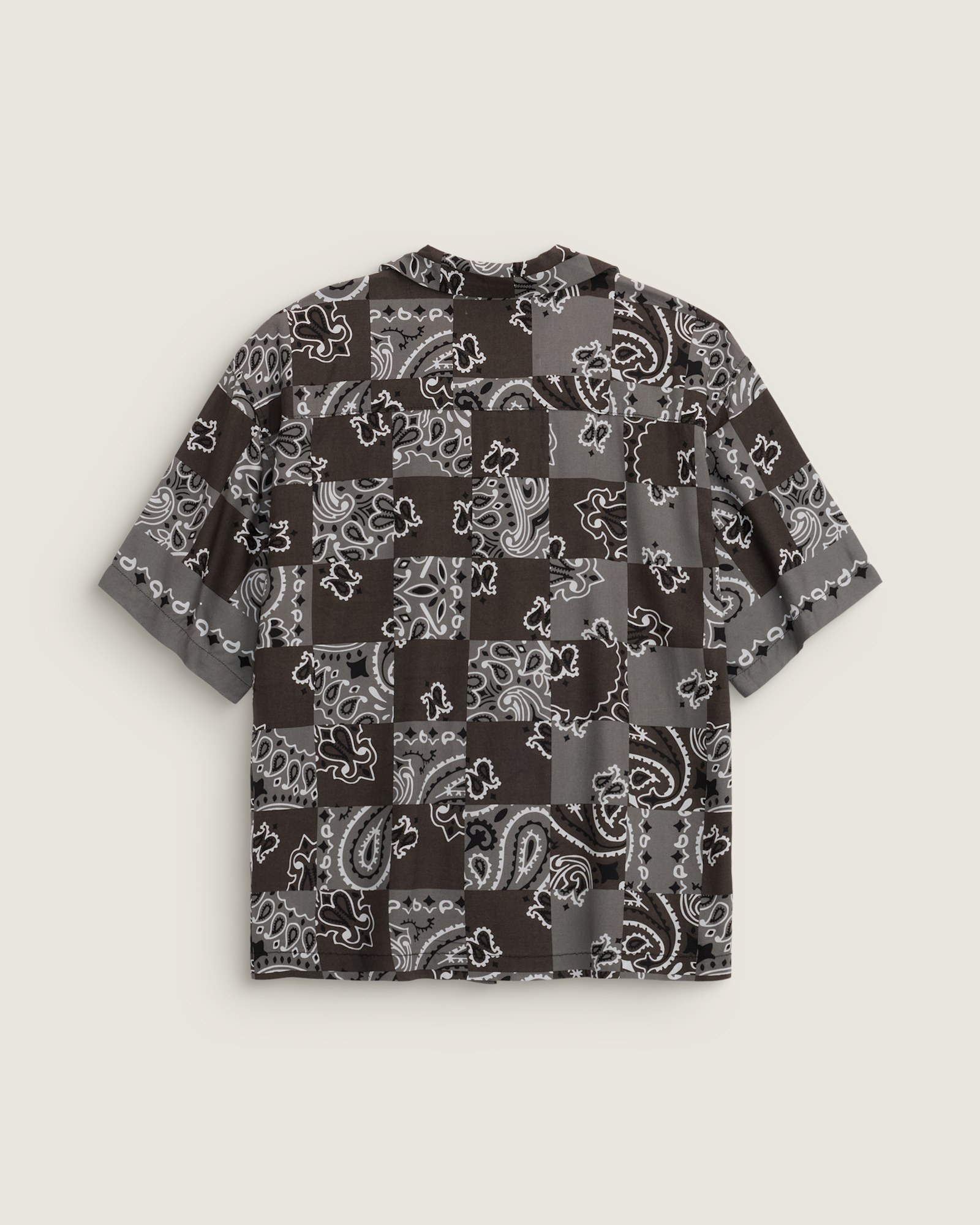 VAN DOREN ペイズリーチェックシャツ image number 1