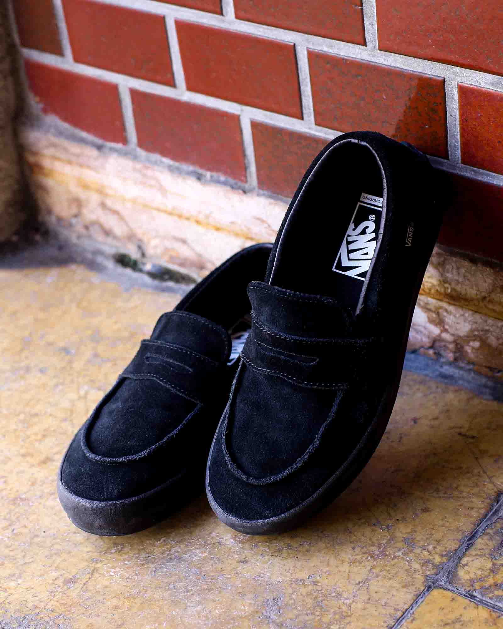VANS ローファー VANS バンズ ローファー SKATE LOAFER スケートローファー BLACK
