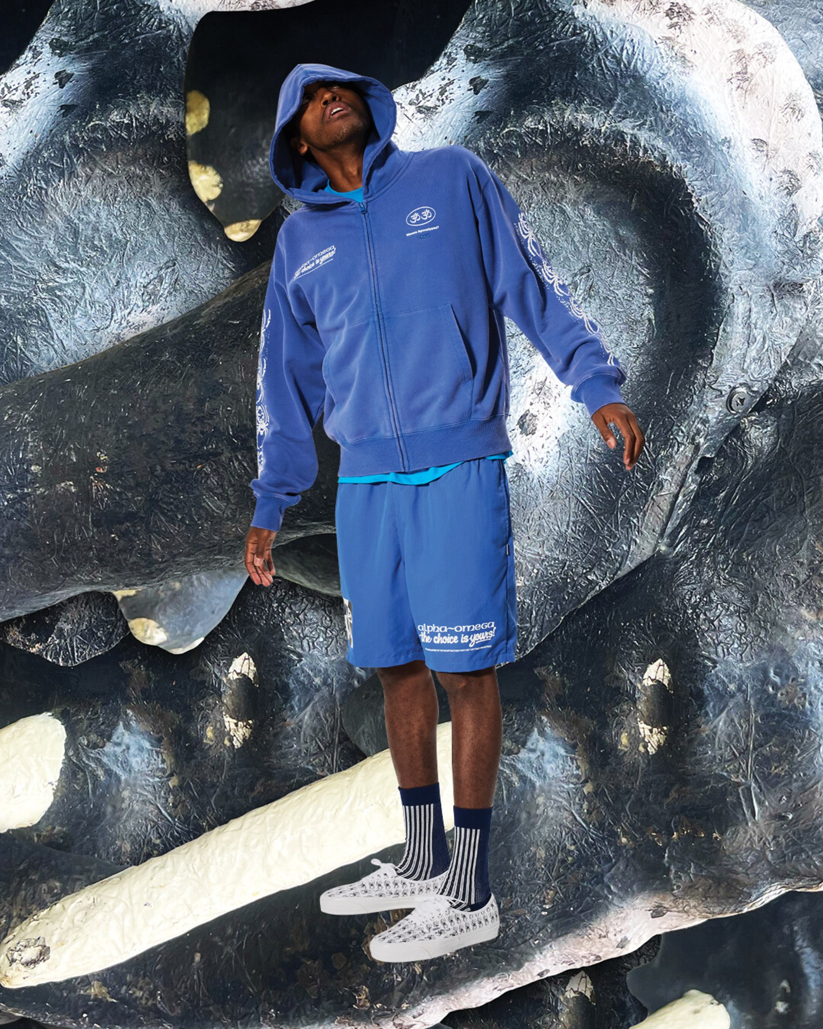 ED DAVIS ジップアップフーディー image number 7