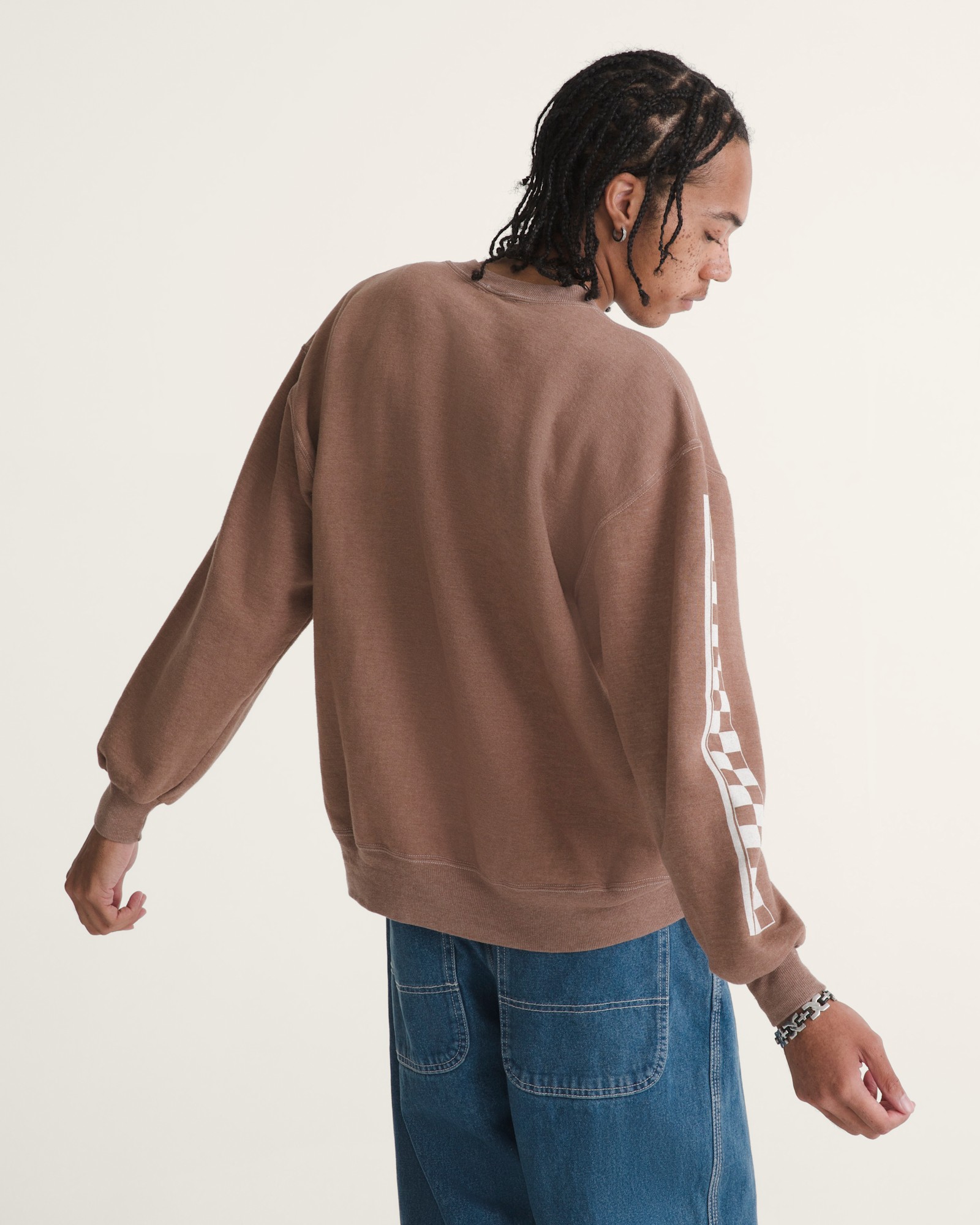 チェッカーボード VANS STYLE スウェット image number 1
