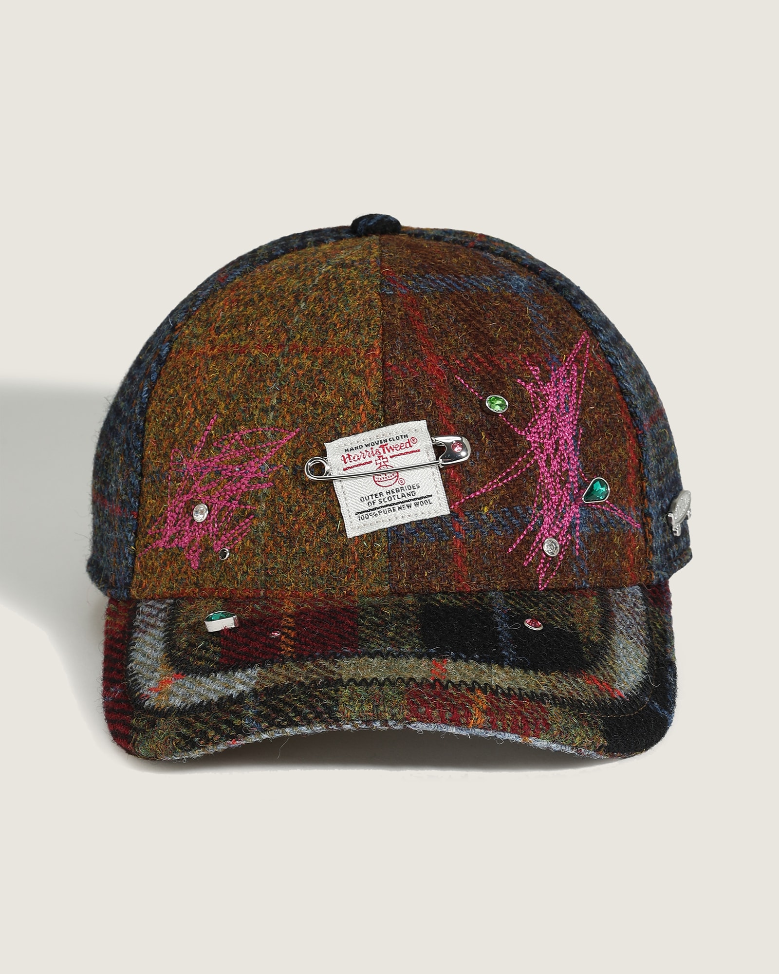 Harris Tweed&reg; スナップバック キャップ image number 2