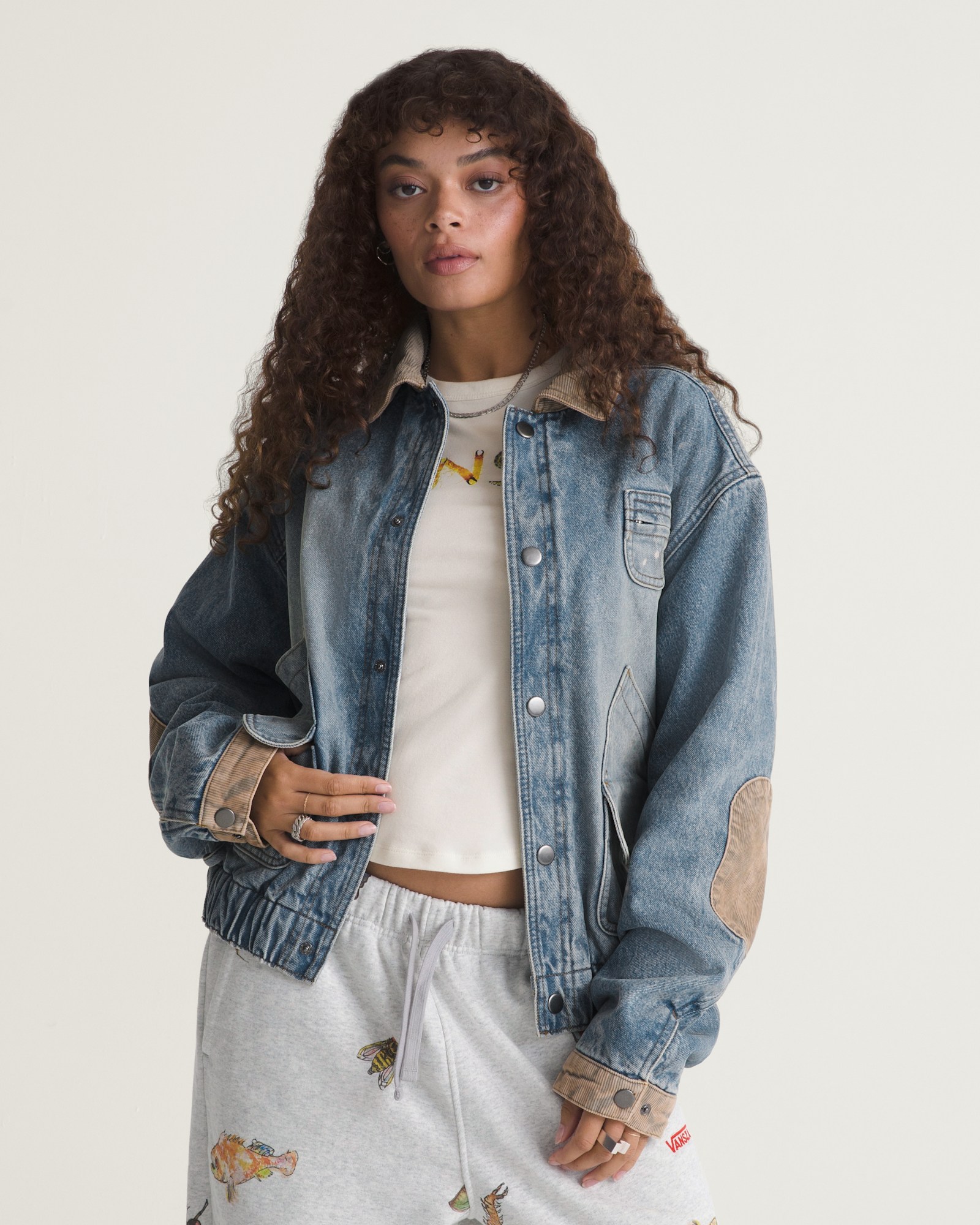 【10月22日発売】VANSZA デニム ハンティングジャケット image number 0