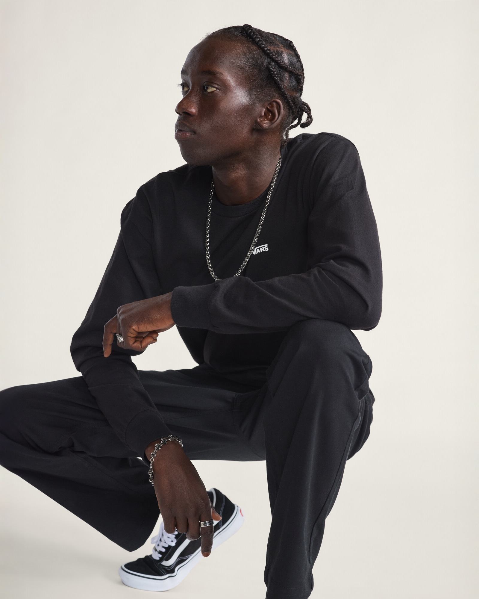 レフトチェストヒット ロングスリーブシャツ image number 2