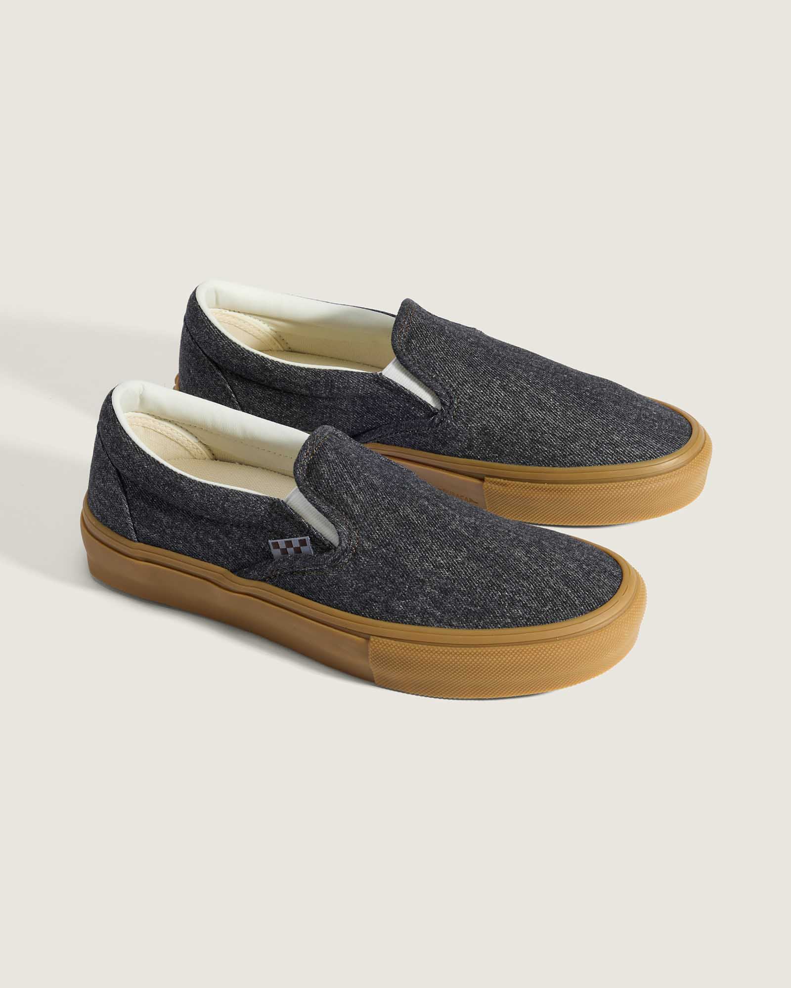 スケート スリッポン デニム image number 1