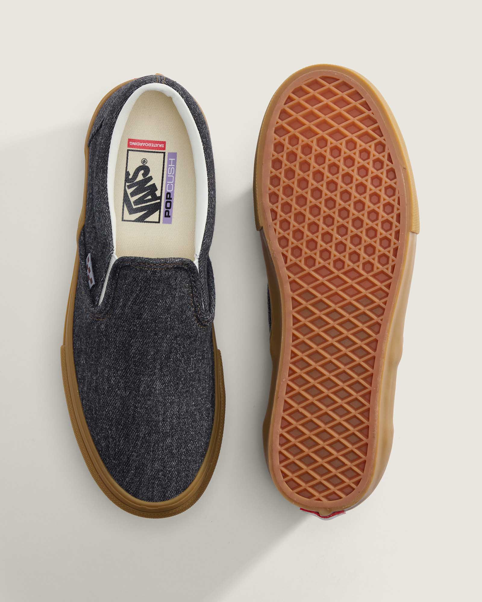 スケート スリッポン デニム image number 2