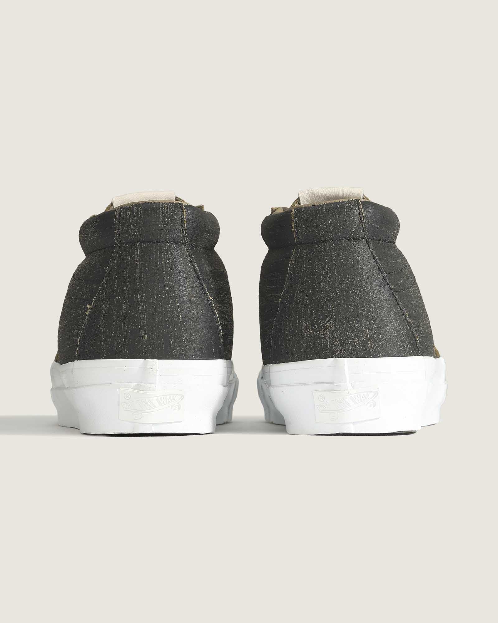 PREMIUM スケートミッド エイジドレザー