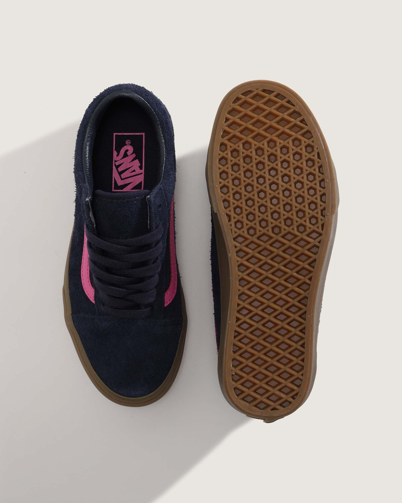 オールドスクール ヘアリースエード