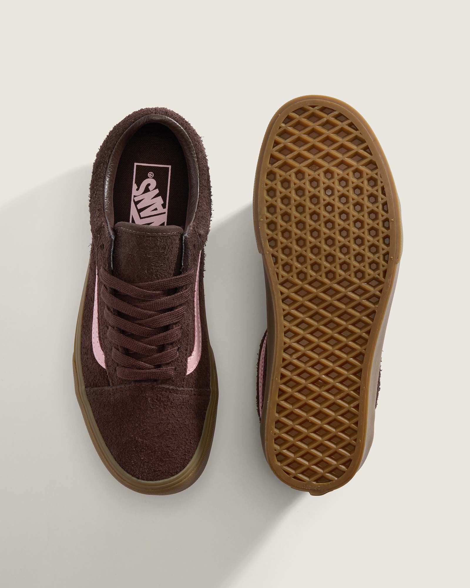 オールドスクール ヘアリースエード