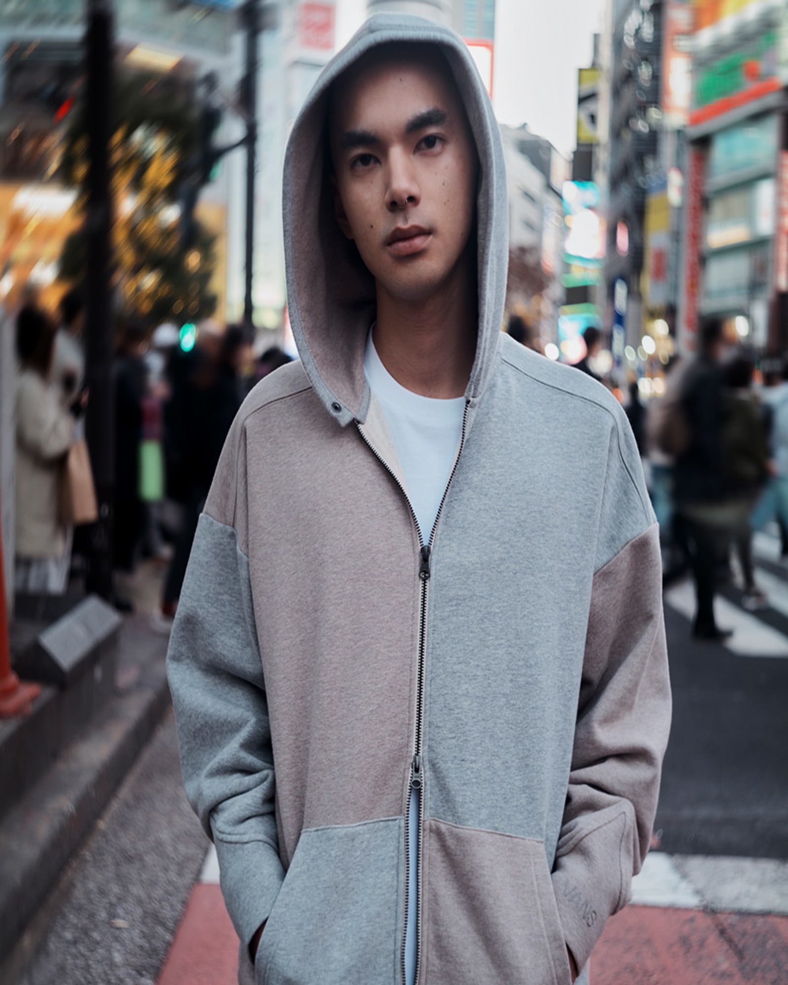 BLOCK BY BLOCK フルジップ フーディー