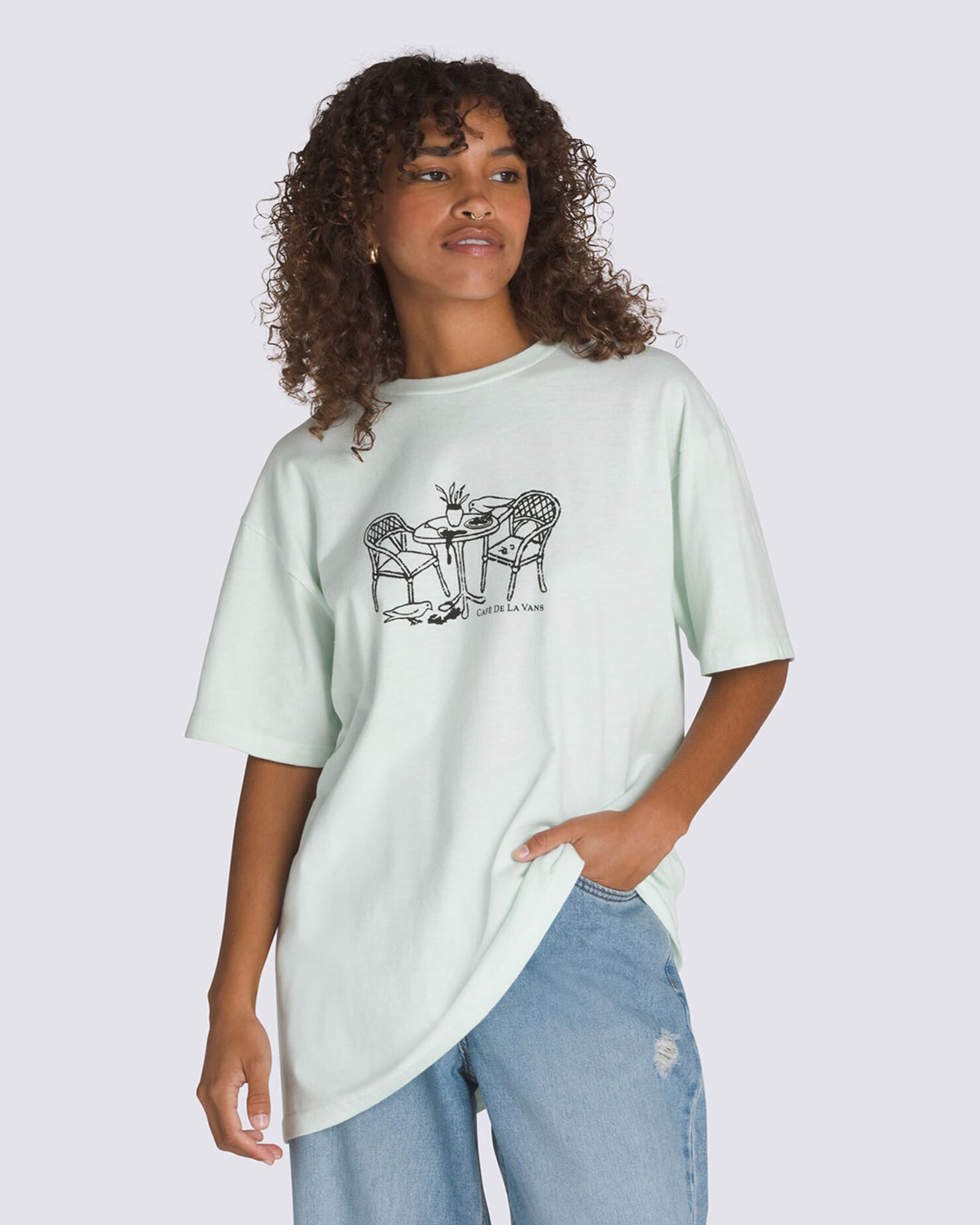 CAFE DE LA VANS Tシャツ