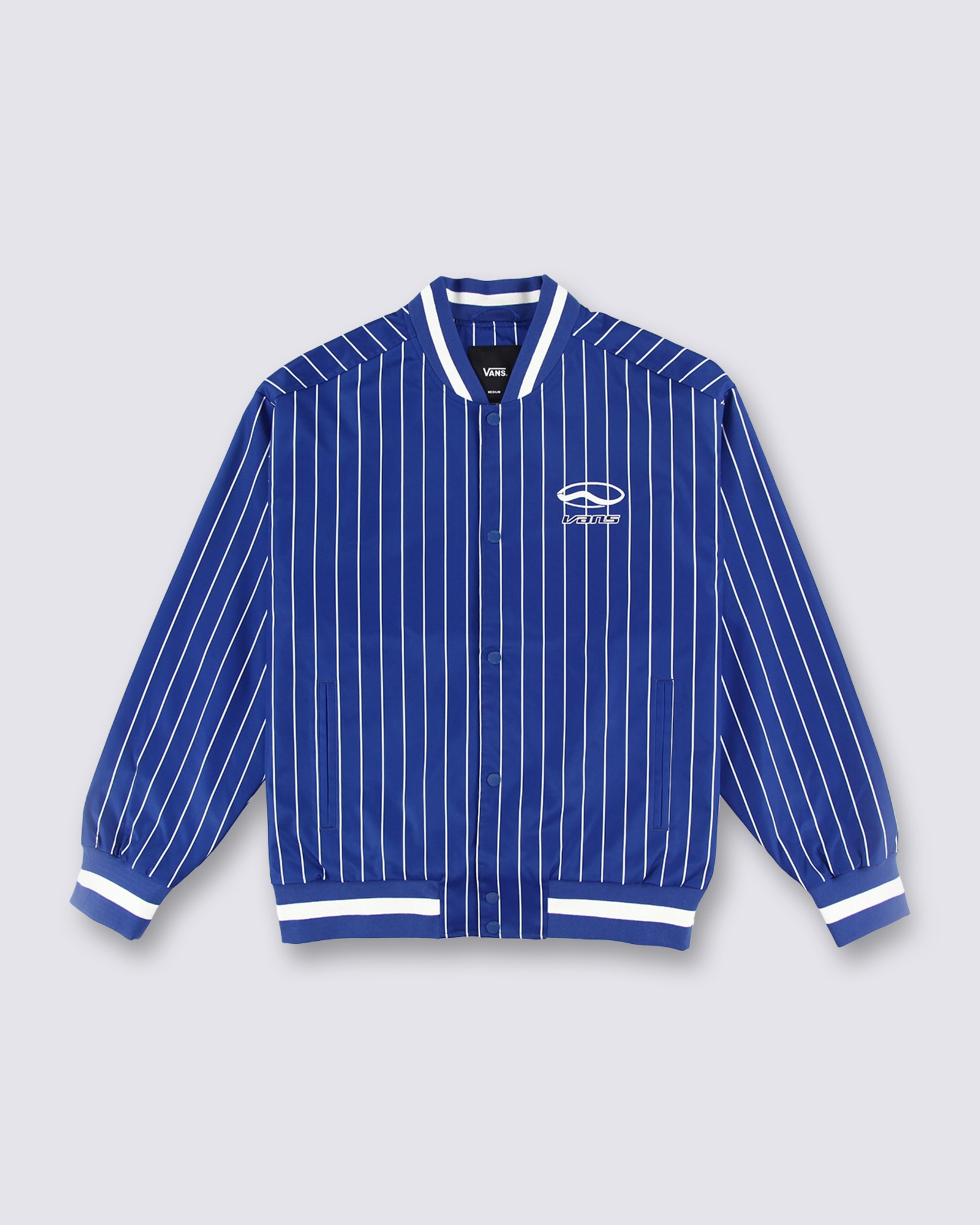 TEAM ストライプ ベースボールジャケット