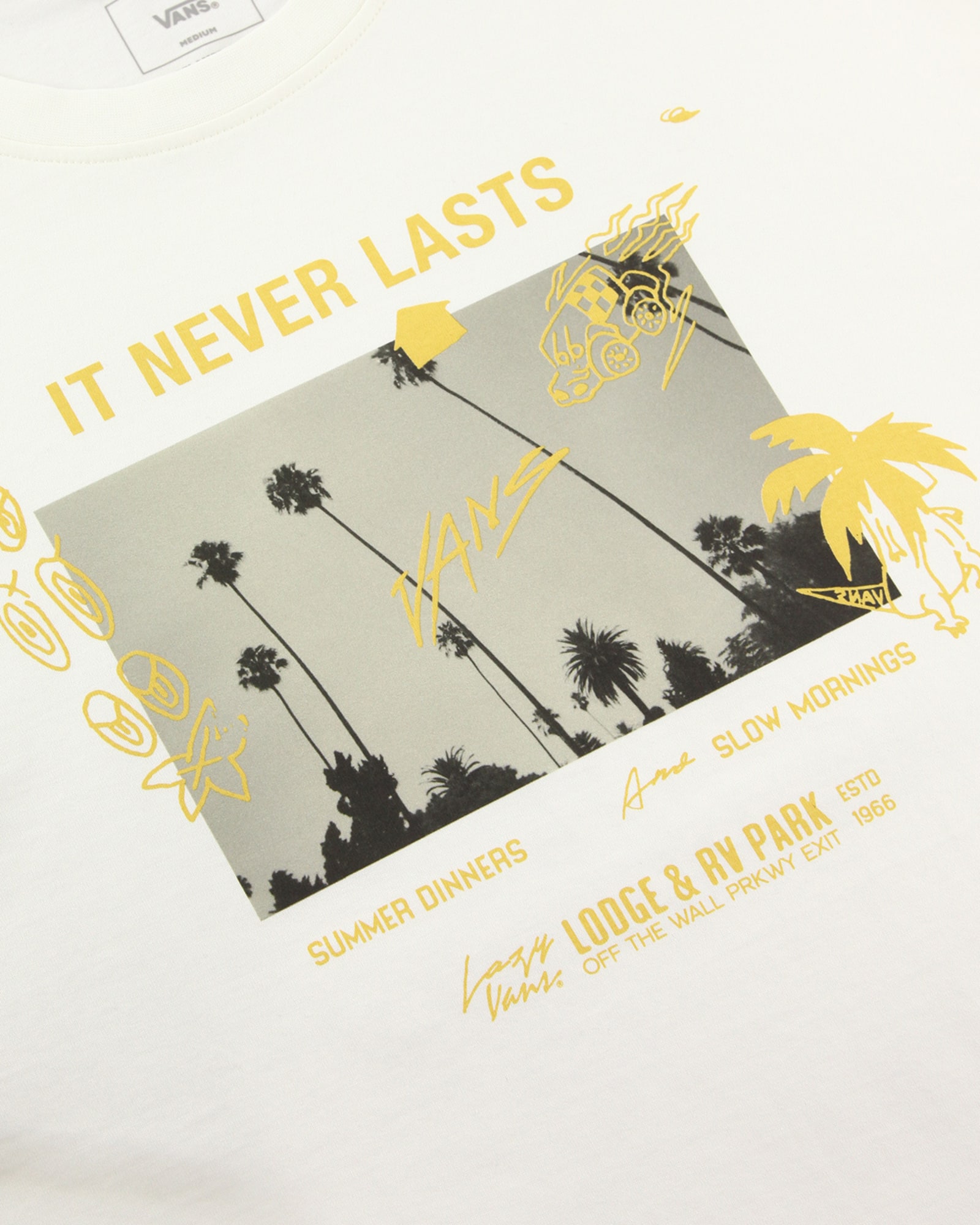NEVER LASTS Tシャツ