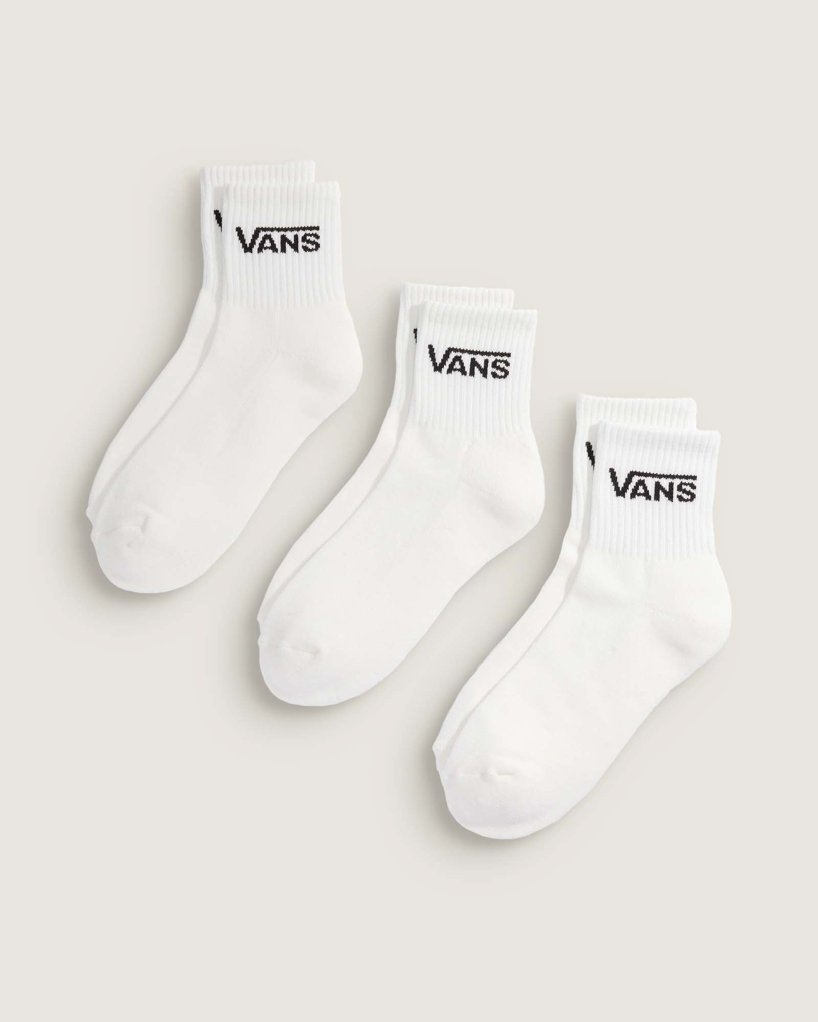 クラシック ハーフクルーソックス（3足）