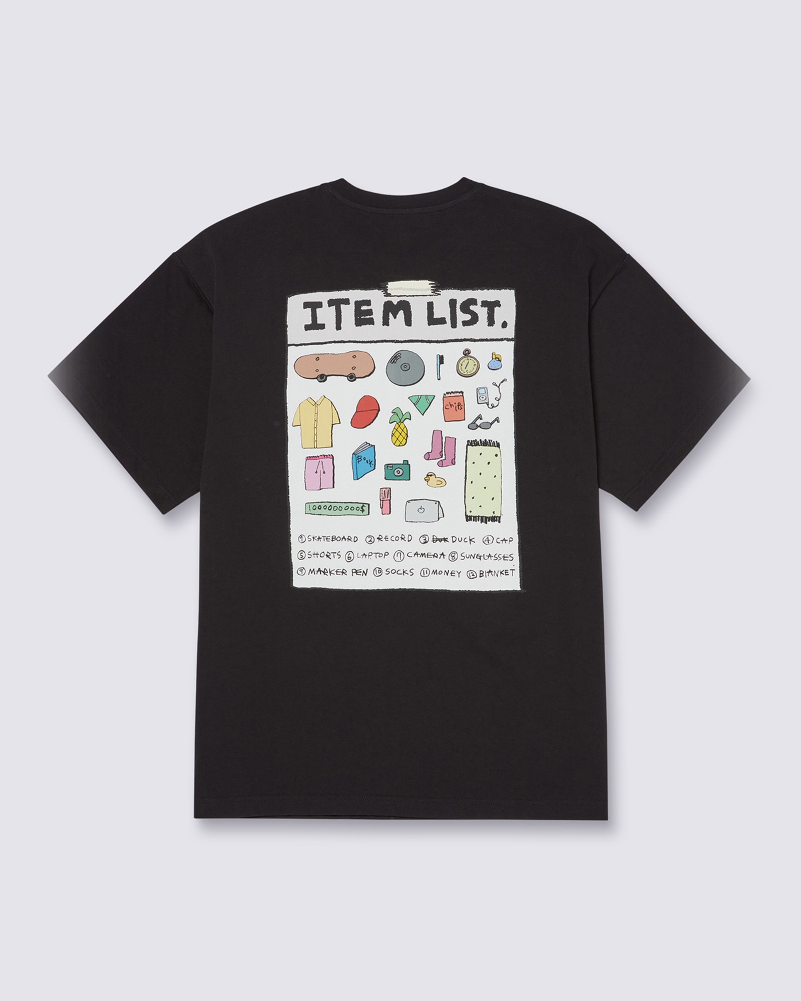 RIROO ITEM LIST Tシャツ