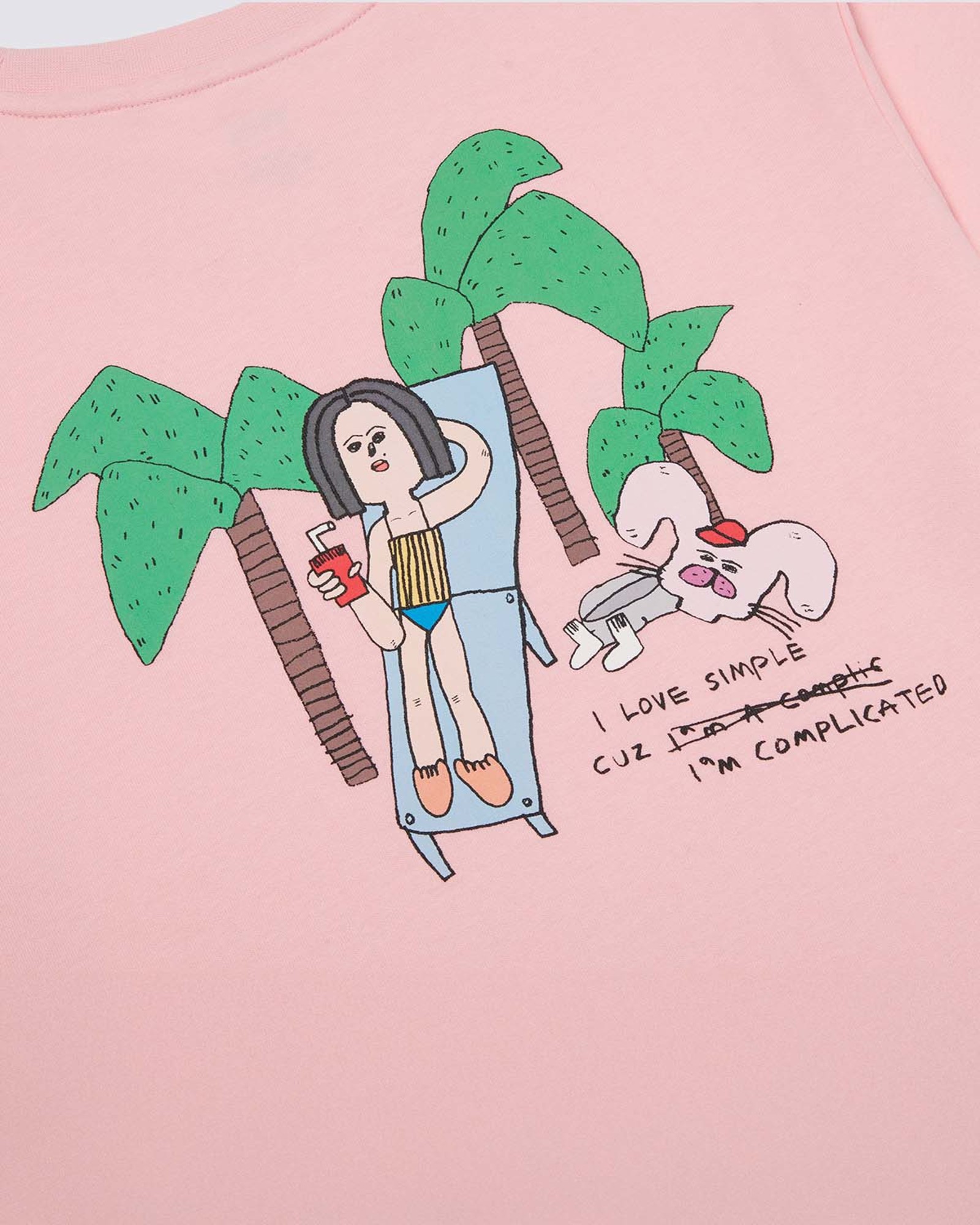 RIROO ウィメンズ RABBIT Tシャツ