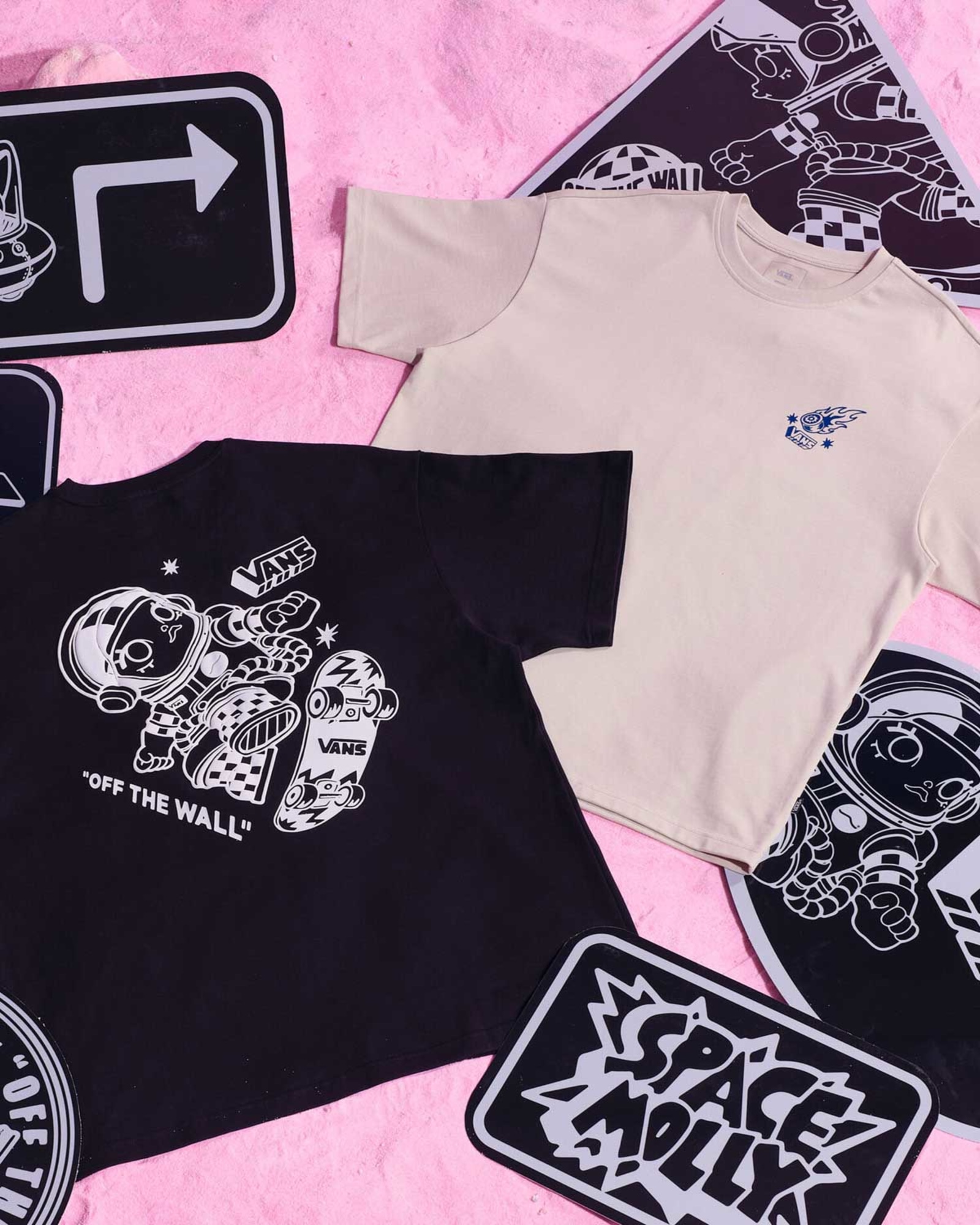 SPACE MOLLY グラフィック Tシャツ