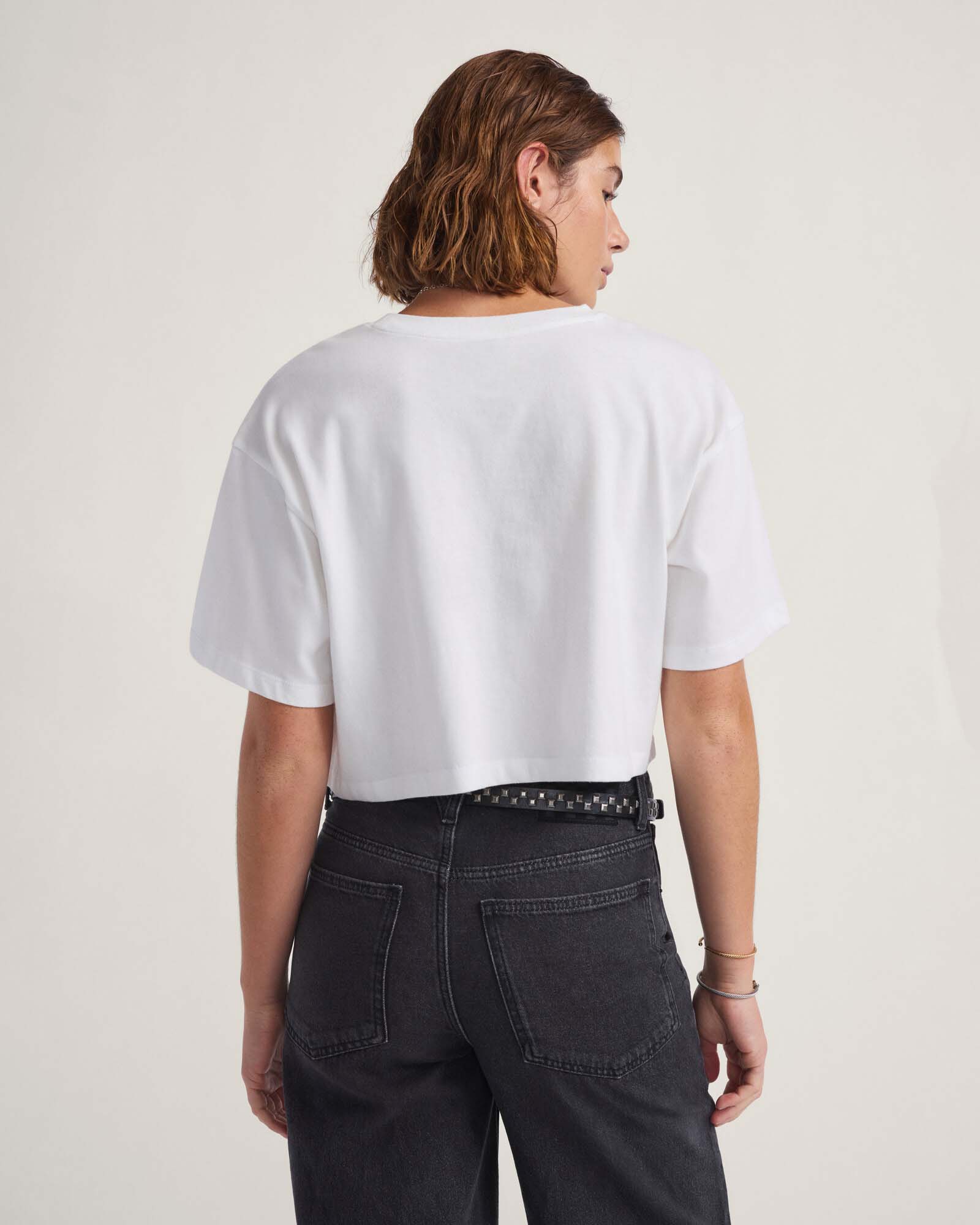 RHYTHM リラックス クロップド Tシャツ