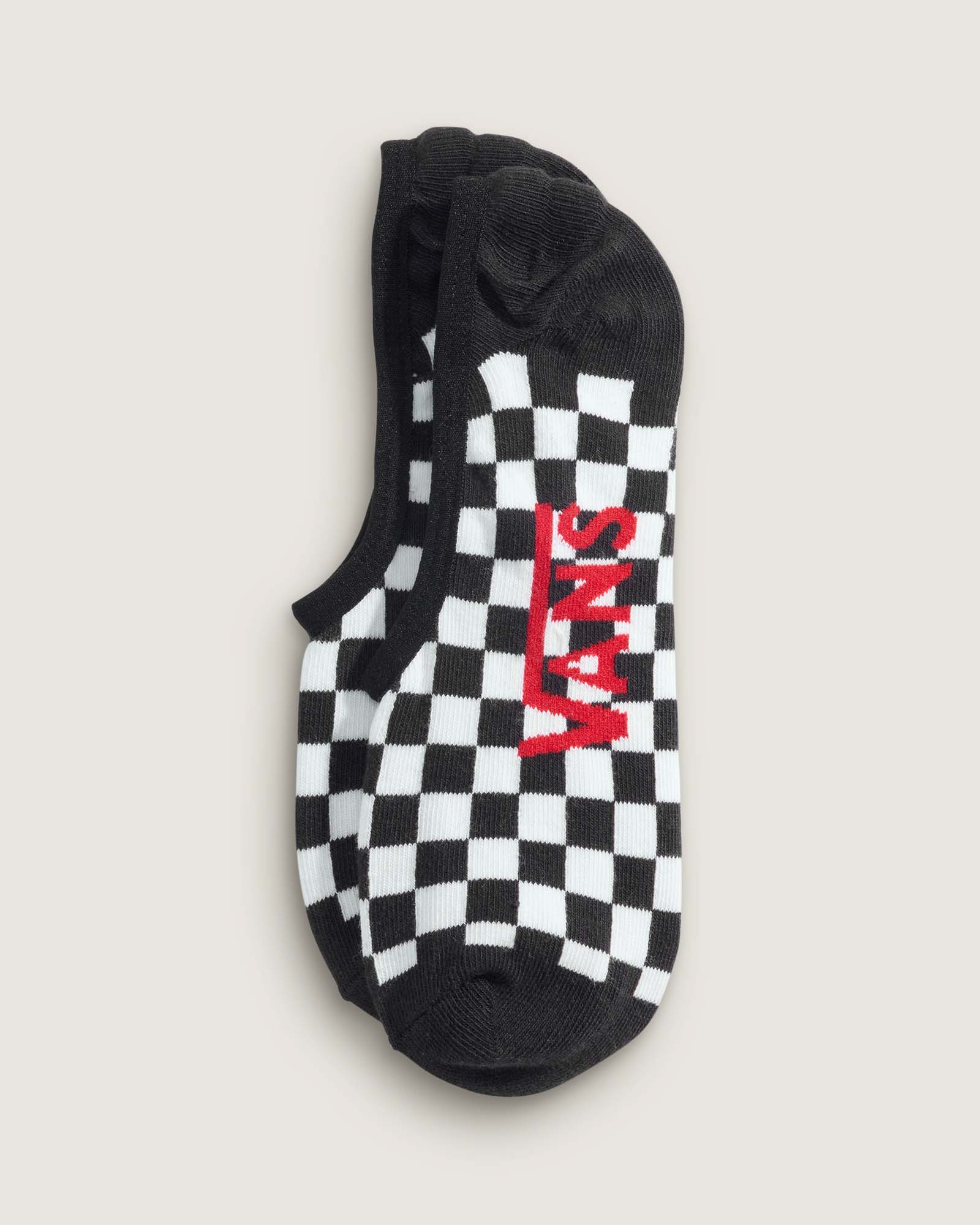 チェッカーボード スーパーノーショウソックス